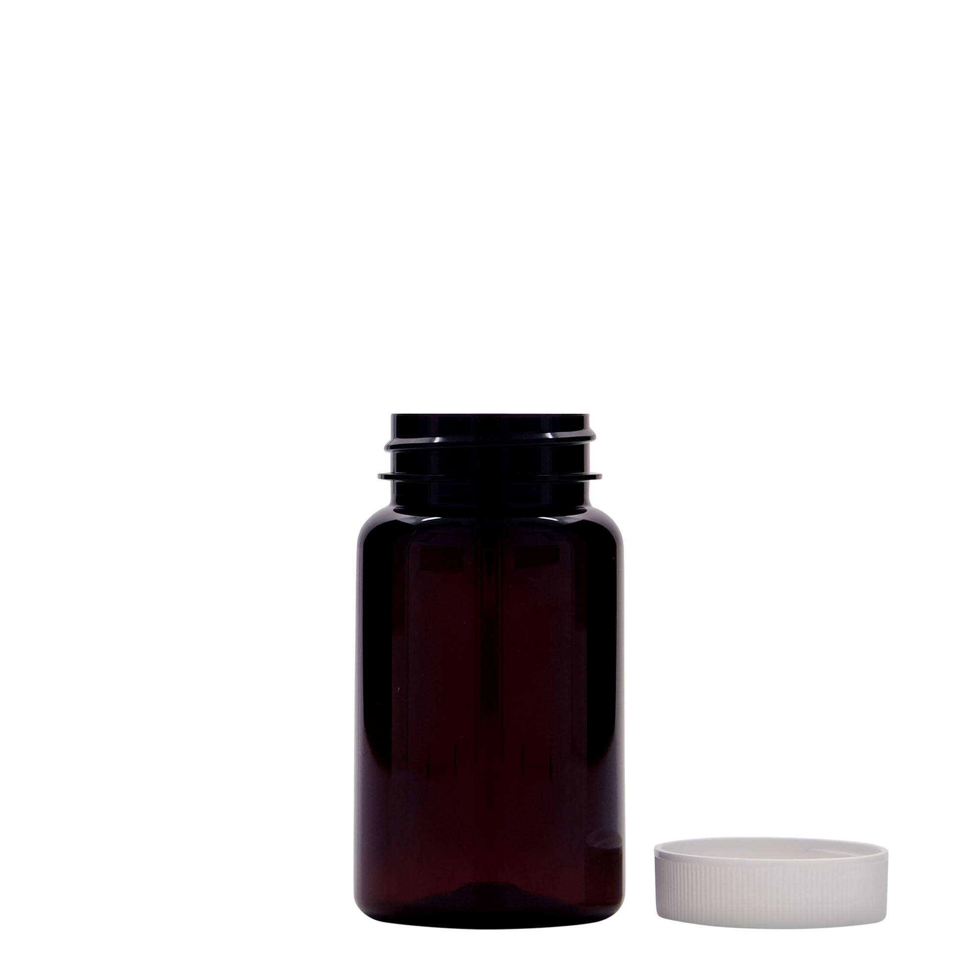 100 ml PET ambalaža, plastika, braon, grlo: 38/400 100 ml PET ambalaža, plastika, braon, grlo: 38/400