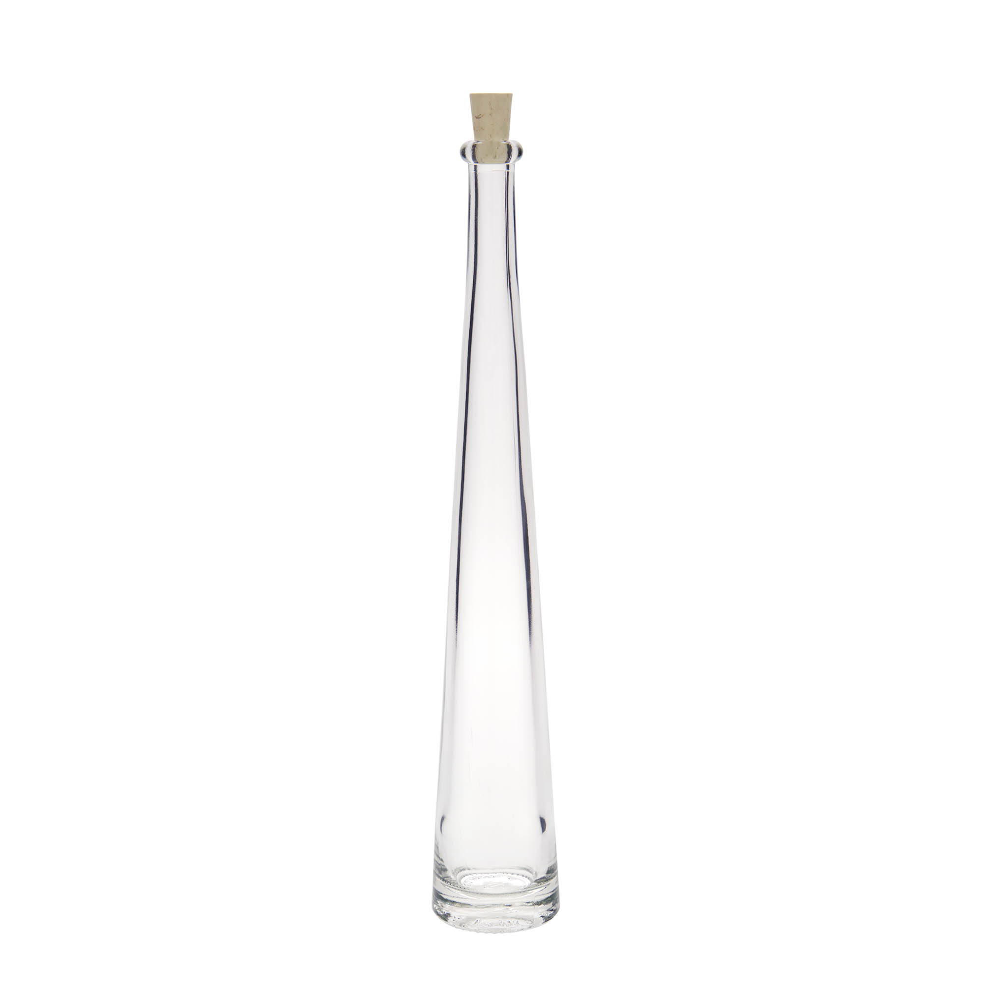 100 ml staklena flaša 'Dama Rondo', otvor: čep 100 ml staklena flaša 'Dama Rondo', otvor: čep