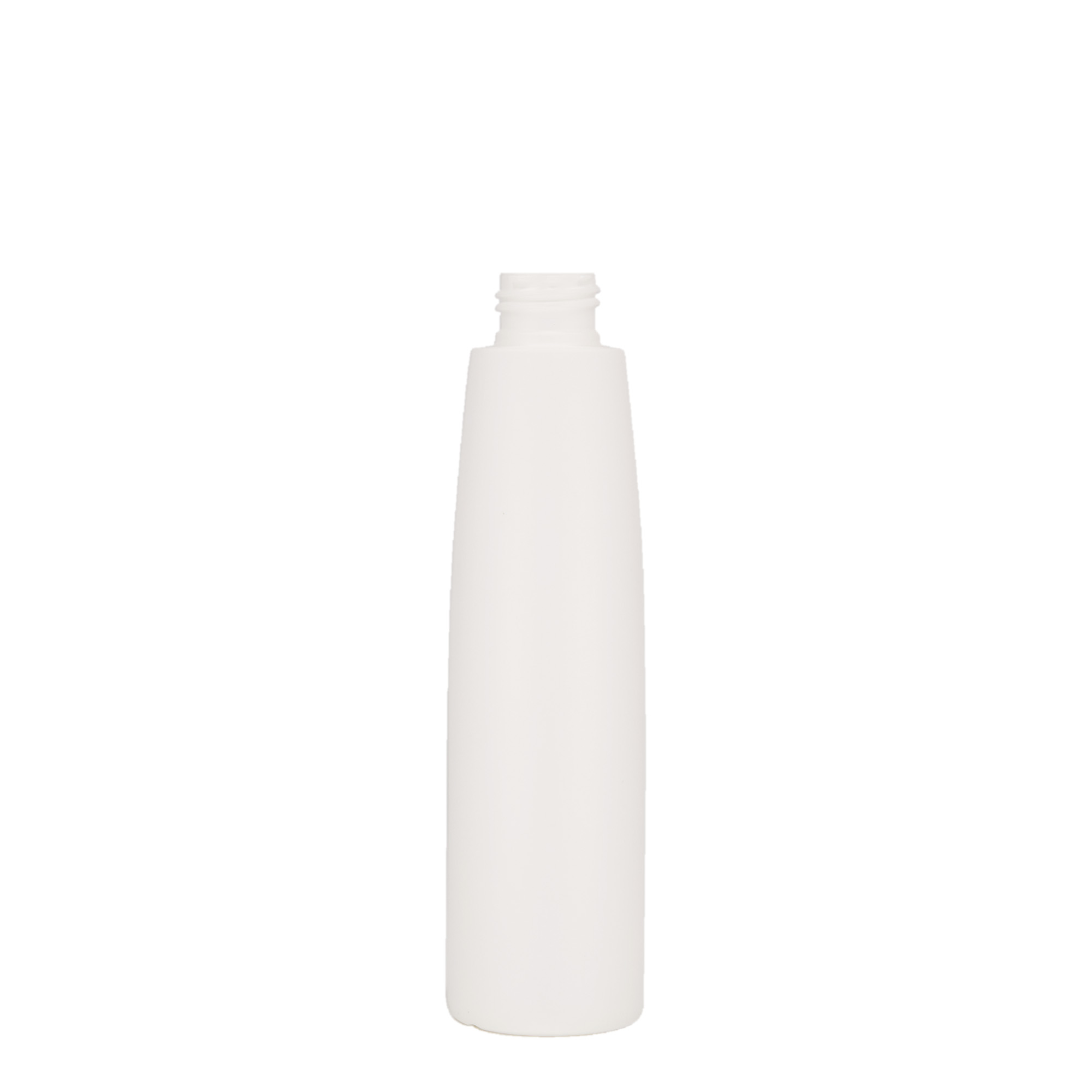 Plastična boca od 200 ml 'Donald', HDPE, bela, otvor: GPI 24/410 Plastična boca od 200 ml 'Donald', HDPE, bela, otvor: GPI 24/410