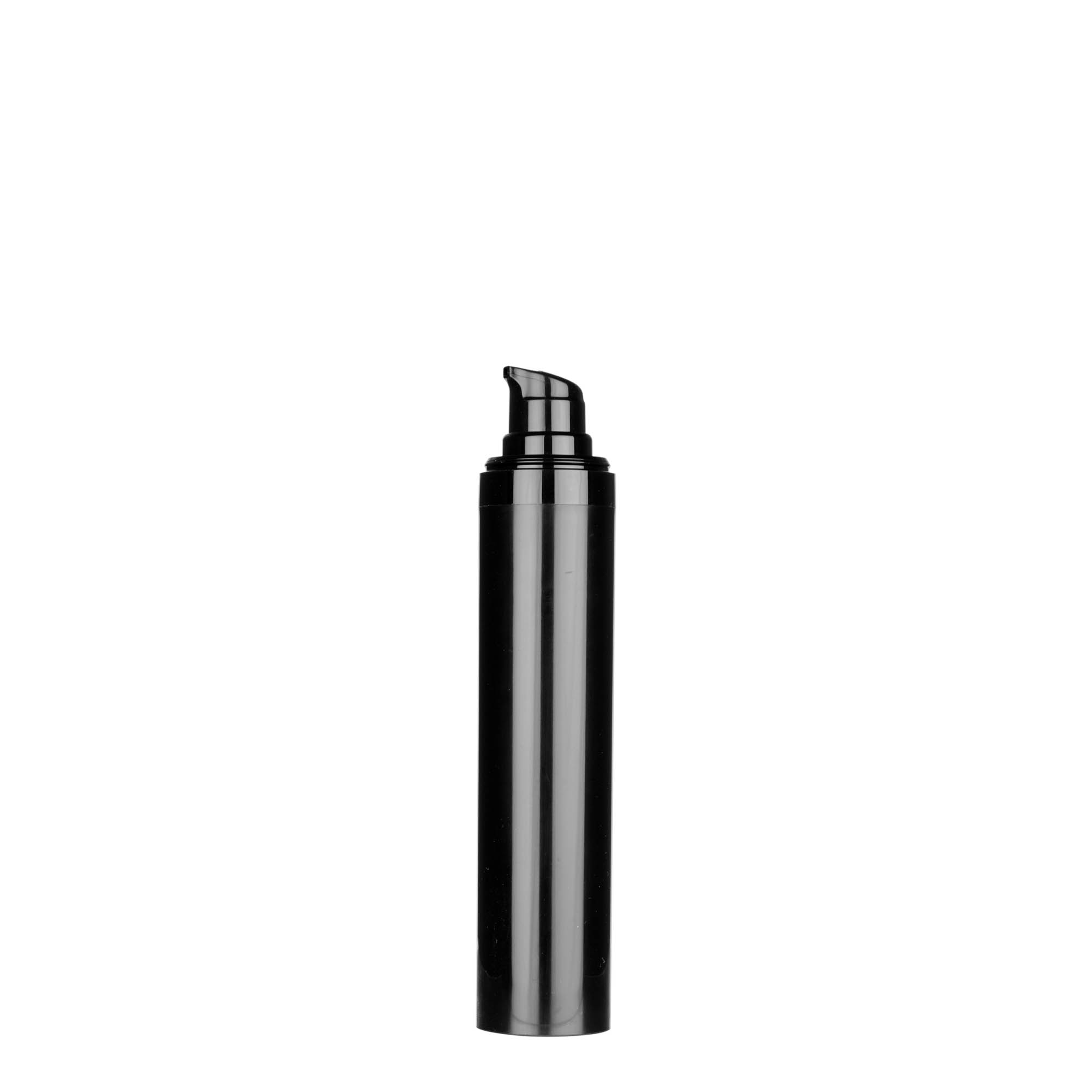 50 ml Airless dozer 'Micro', PP-plastika, crna
