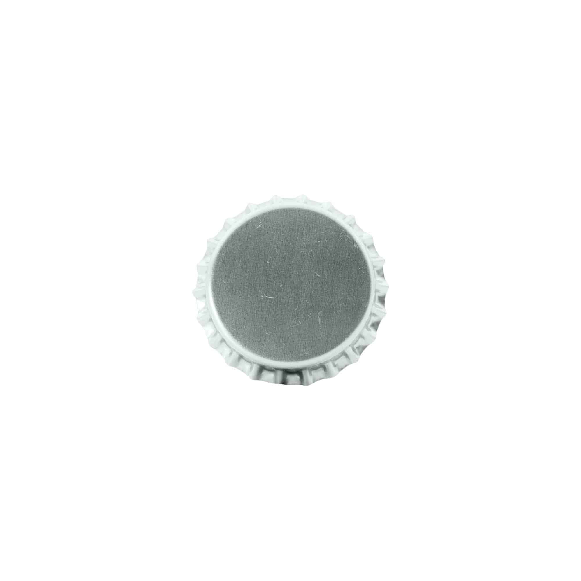 Čepovi za flaše 29 mm, metalni, srebrni