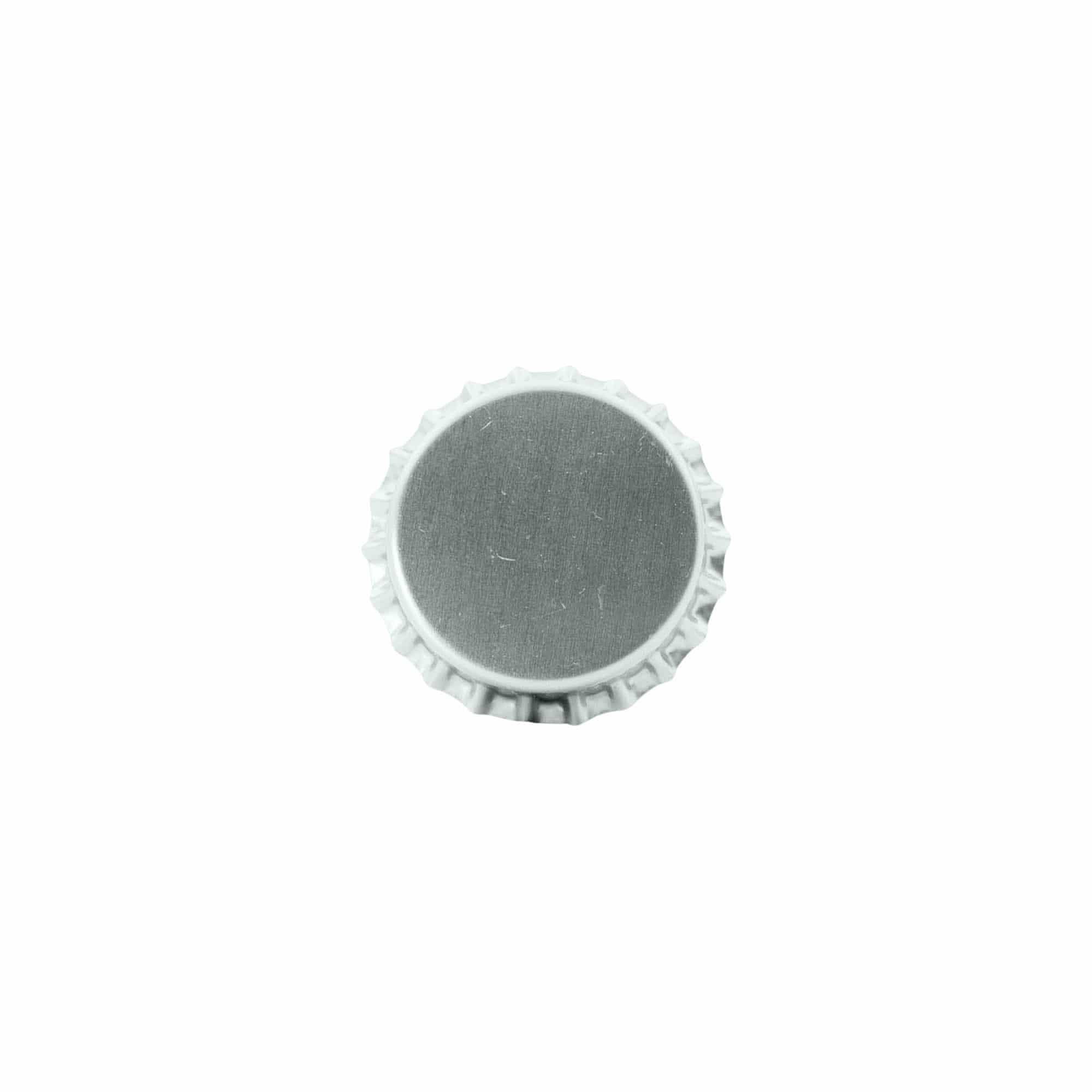 Čepovi za flaše 29 mm, metalni, srebrni