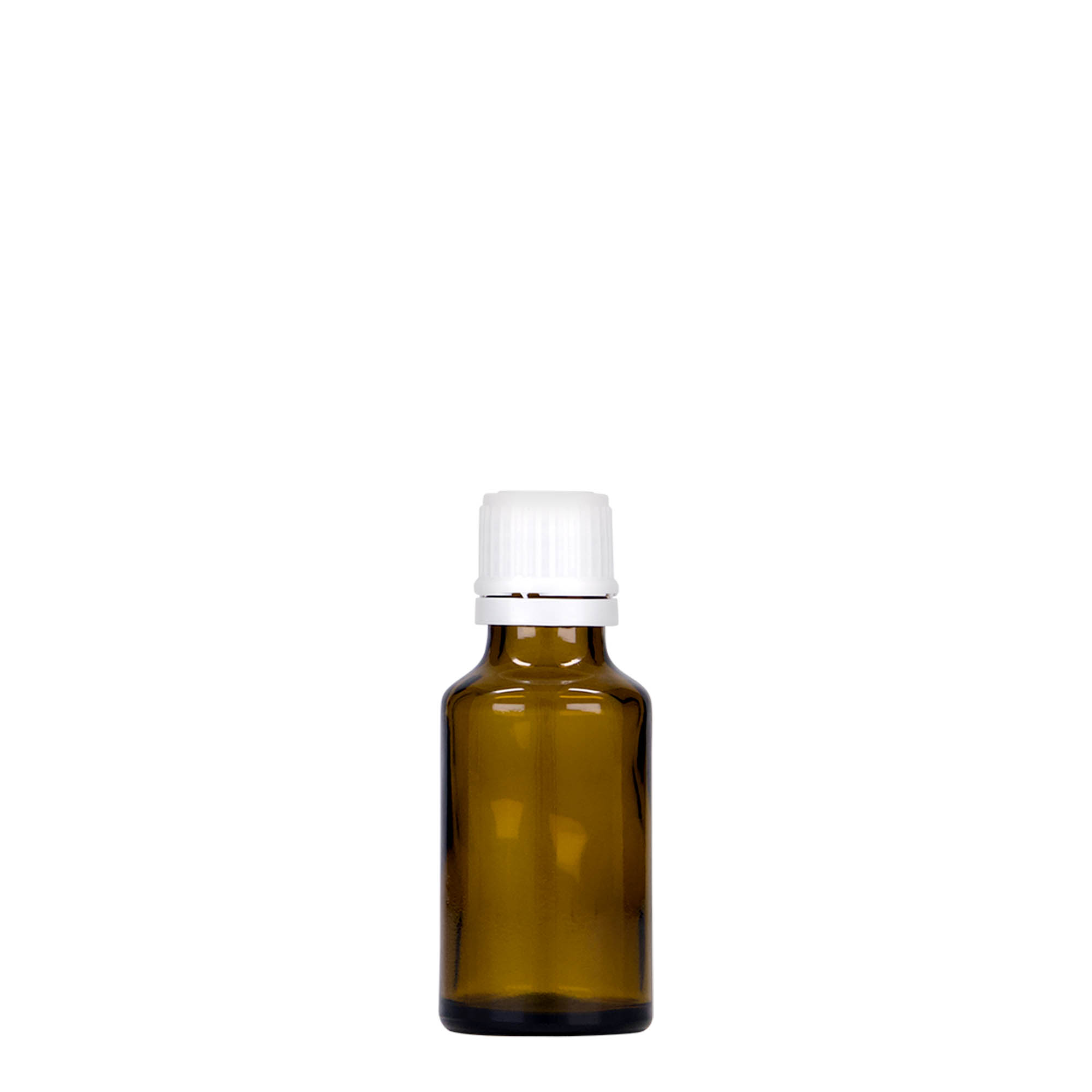 Medicinska boca od 25 ml, staklo, braon, otvor: DIN 18
