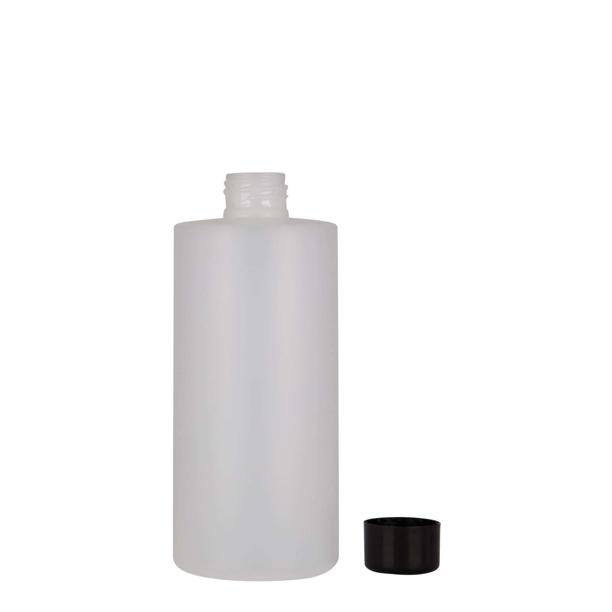 Plastična boca od 300 ml 'Pipe', HDPE, bela, otvor: 24/410