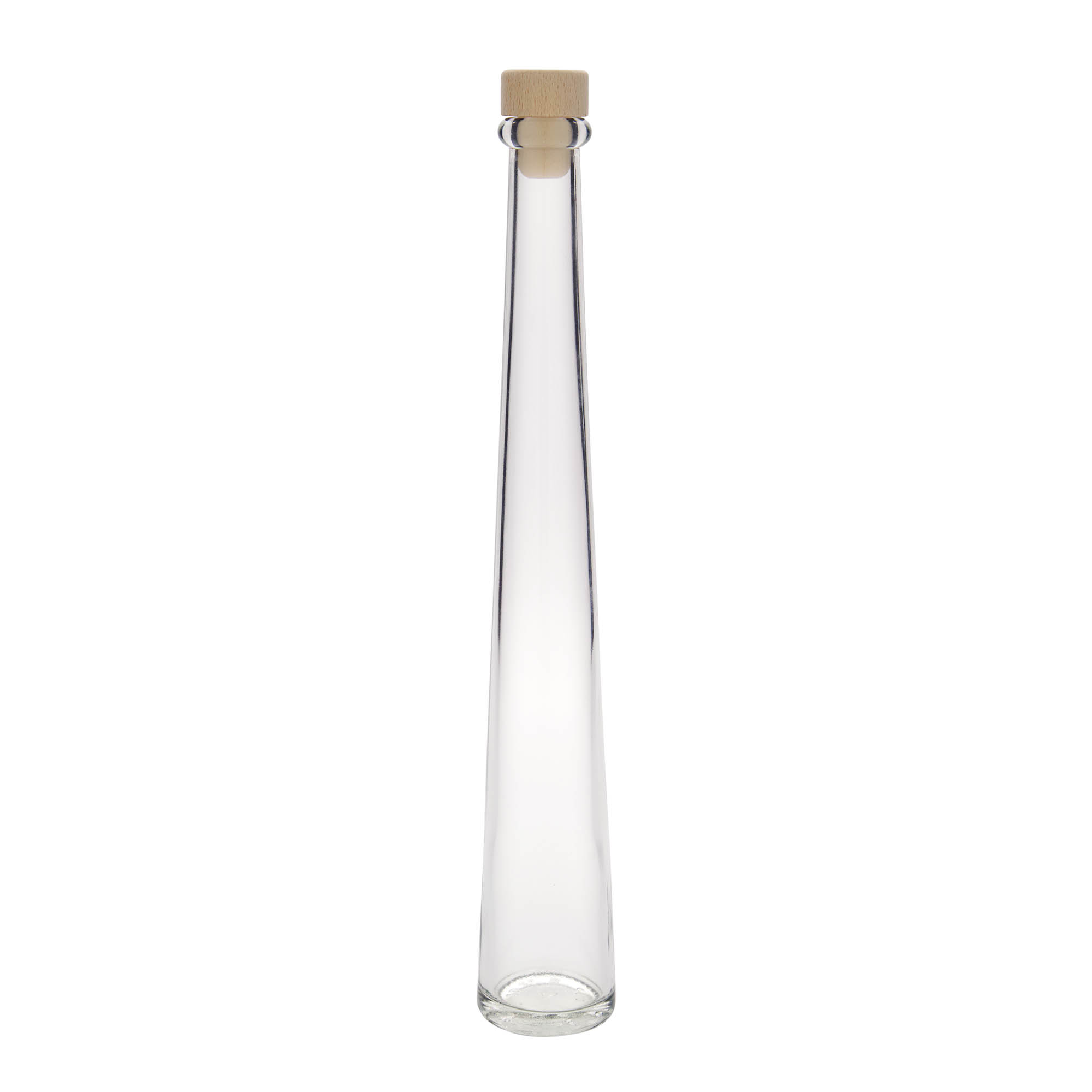 200 ml staklena flaša 'Dama Rondo', otvor: čep 200 ml staklena flaša 'Dama Rondo', otvor: čep