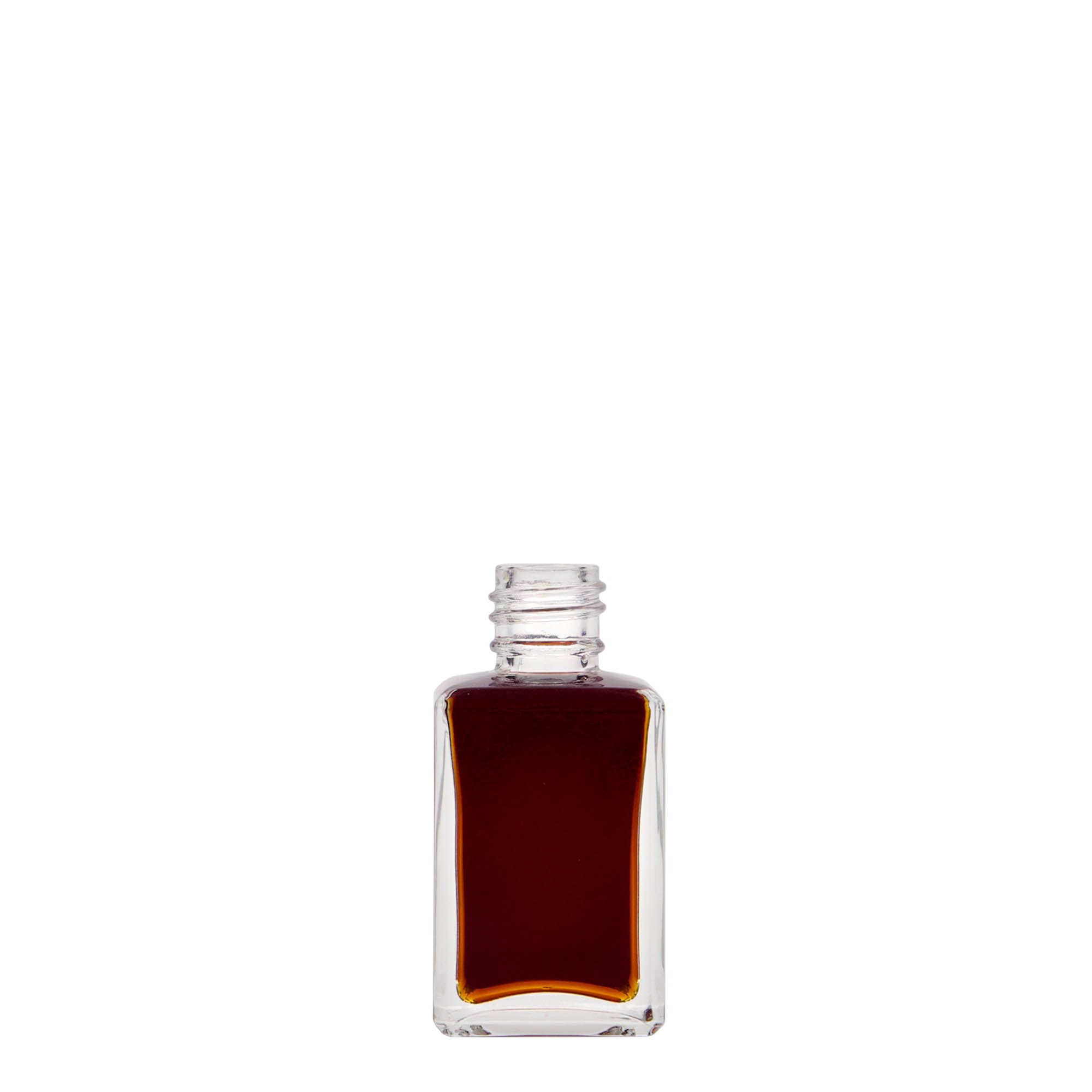 30 ml staklena flaša 'Tamme', kvadratna, otvor: PP 18 30 ml staklena flaša 'Tamme', kvadratna, otvor: PP 18