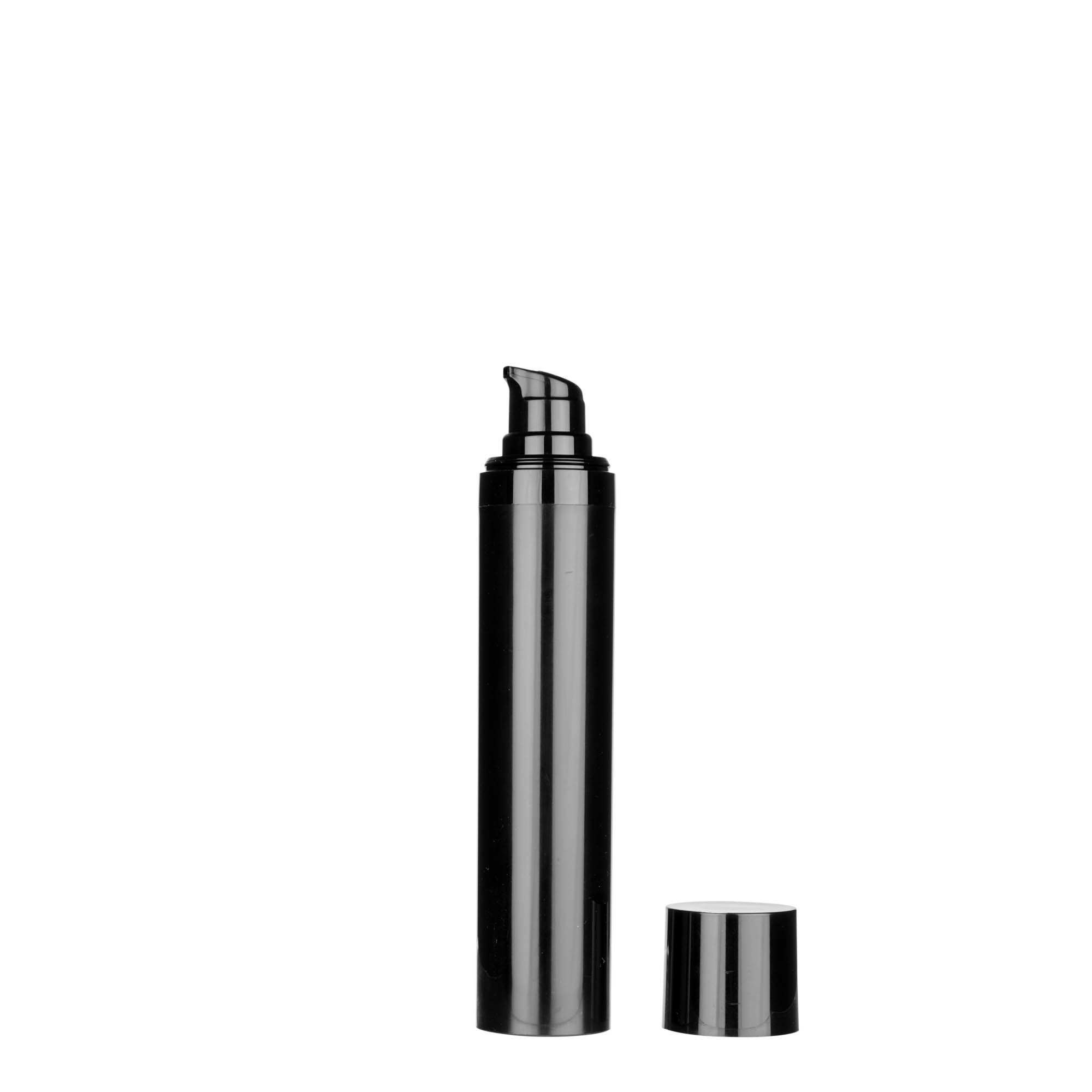 50 ml Airless dozer 'Micro', PP-plastika, crna