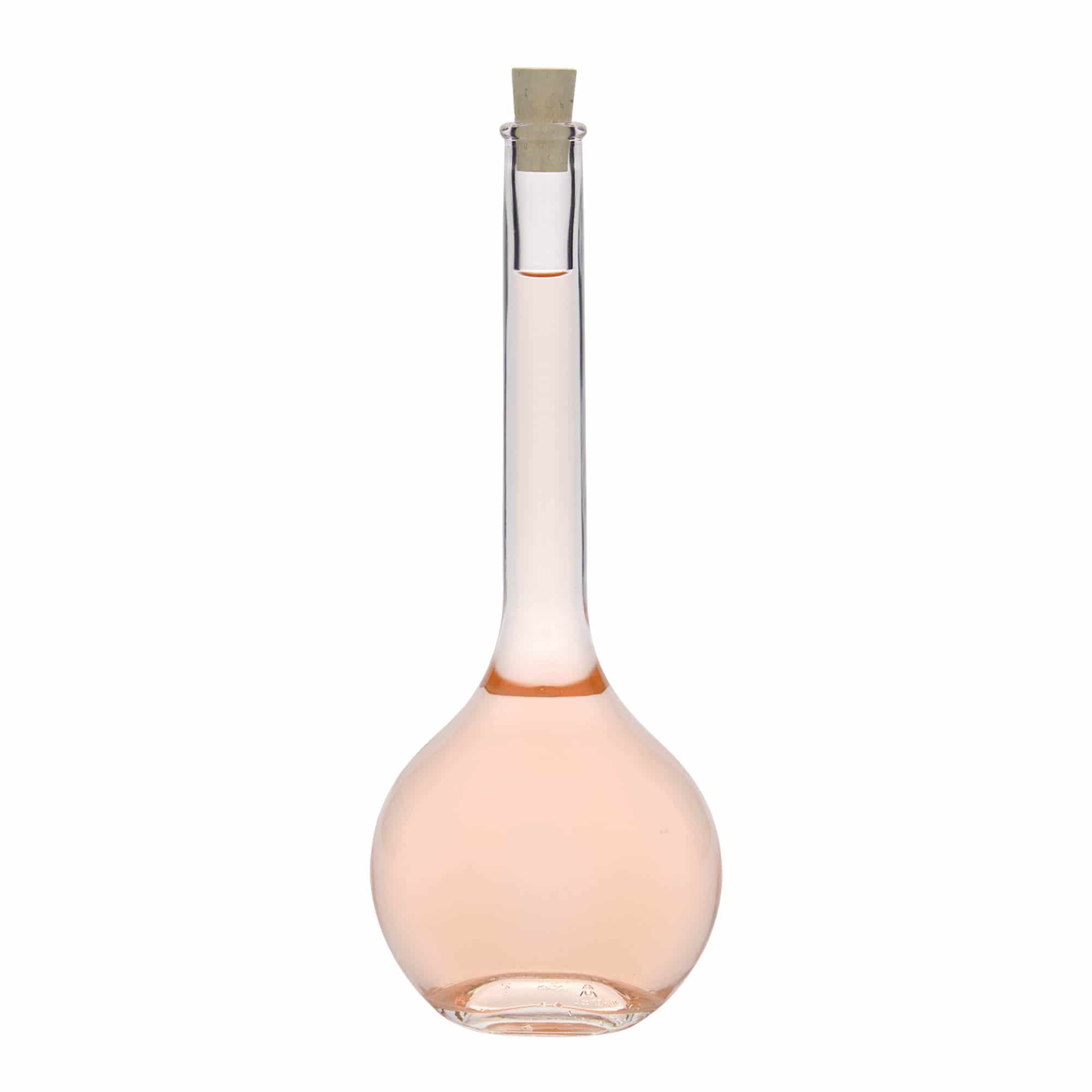 500 ml staklena boca 'Contessa', ovalna, otvor: čep