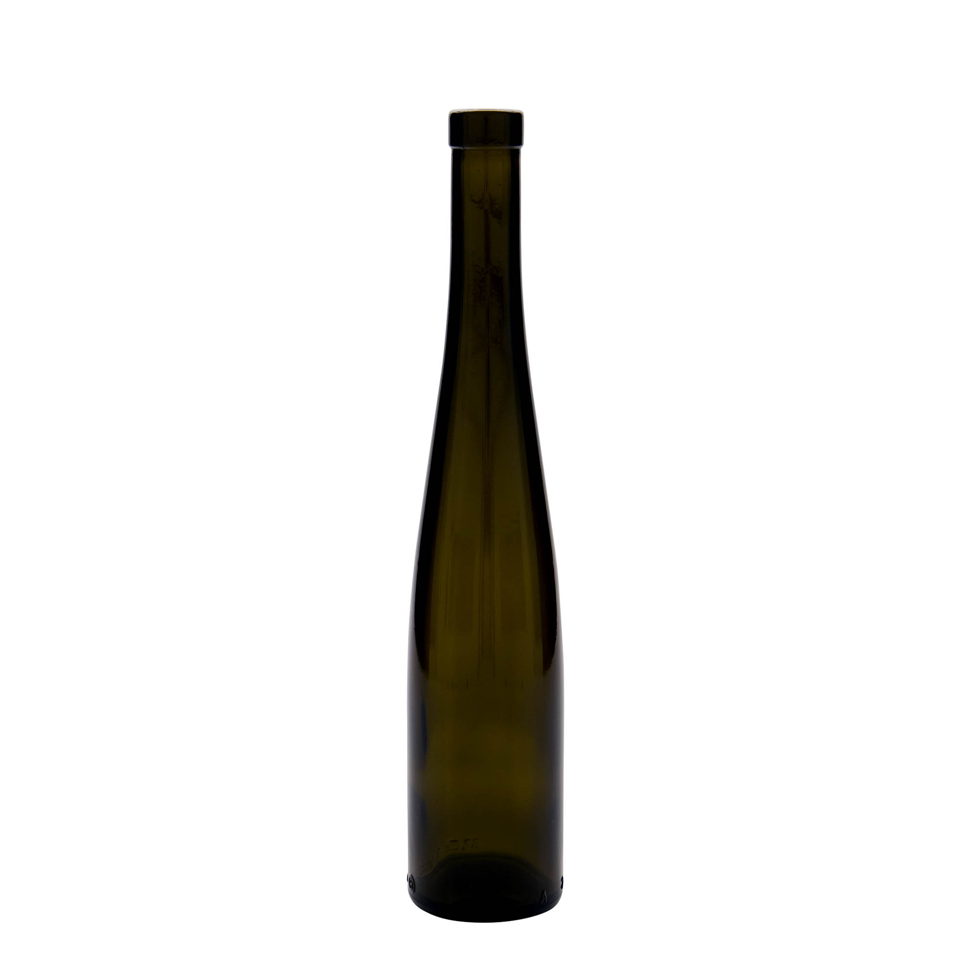 375 ml staklena flaša 'Weinschlegel', antikno zelena, grlo: čep