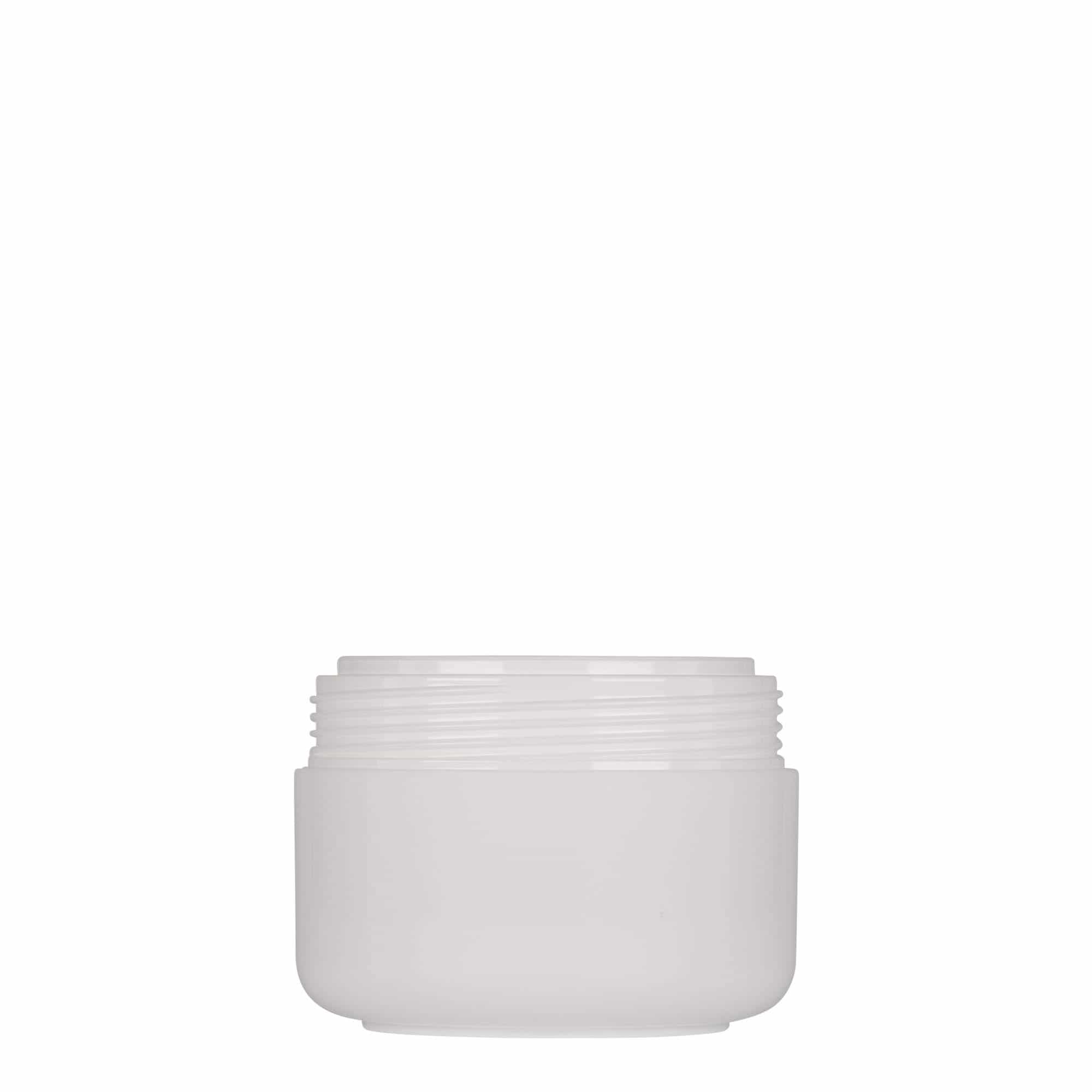 100 ml plastična posuda 'Bianca', PP, bela, otvor: navojni poklopac 100 ml plastična posuda 'Bianca', PP, bela, otvor: navojni poklopac