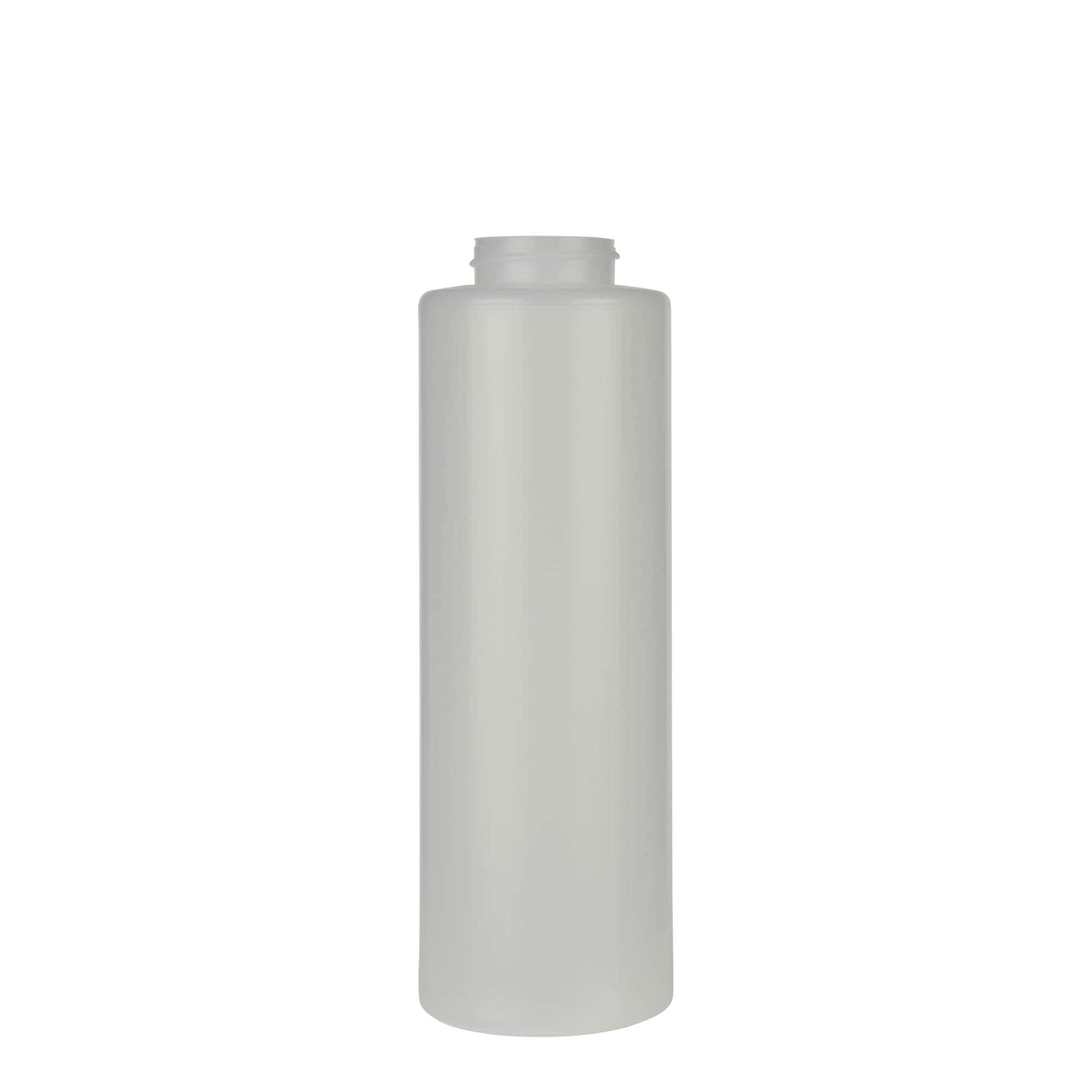 500 ml flašica za sos, LDPE plastika, prirodna, grlo: 38/400
