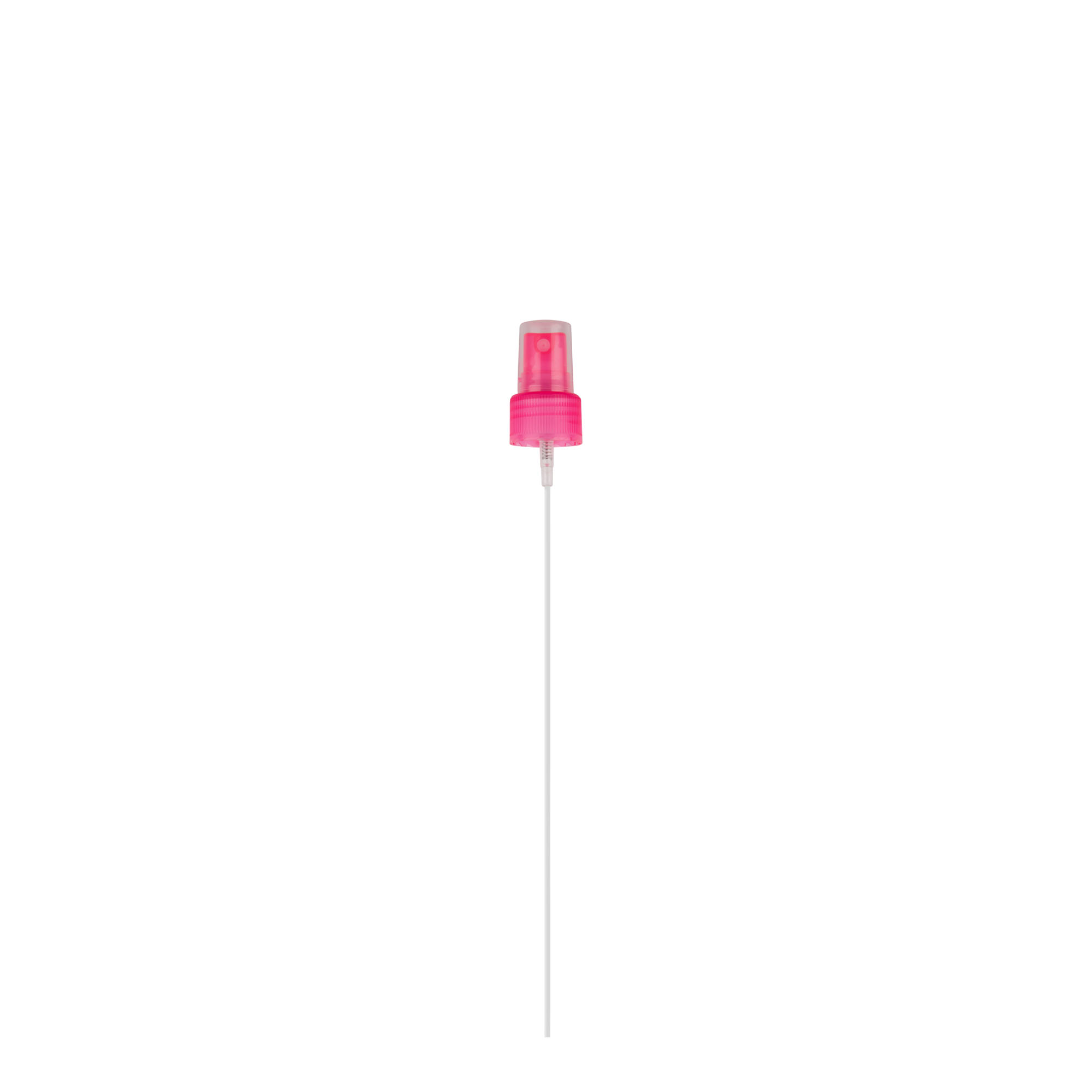 Zatvarač sa navojem, raspršivač, PP-plastika, roze, za grlo: 24/410