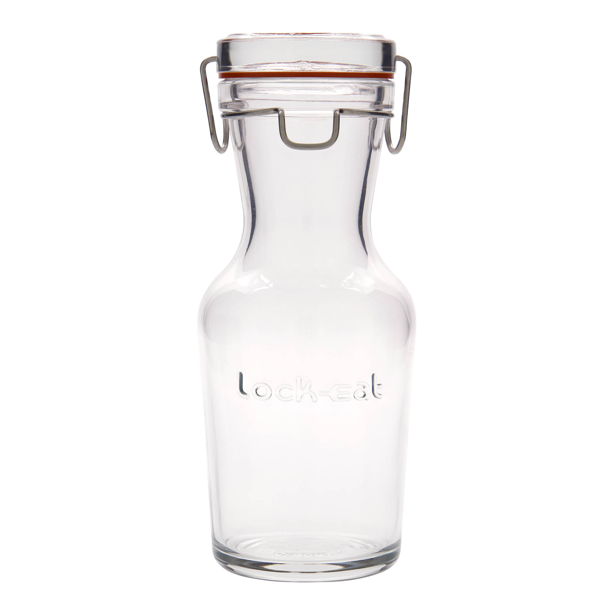 500 ml staklena karafa 'Lock-Eat', otvor: zatvarač sa žičanim kopčama 500 ml staklena karafa 'Lock-Eat', otvor: zatvarač sa žičanim kopčama