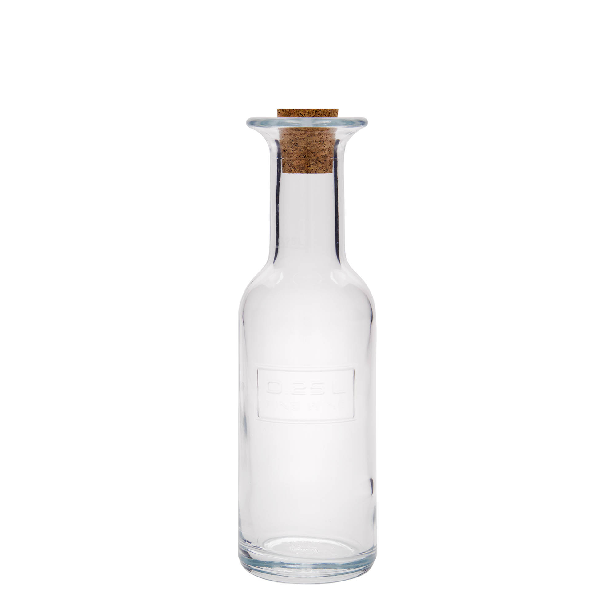 250 ml staklena flaša 'Optima Fine Wine', grlo: čep
