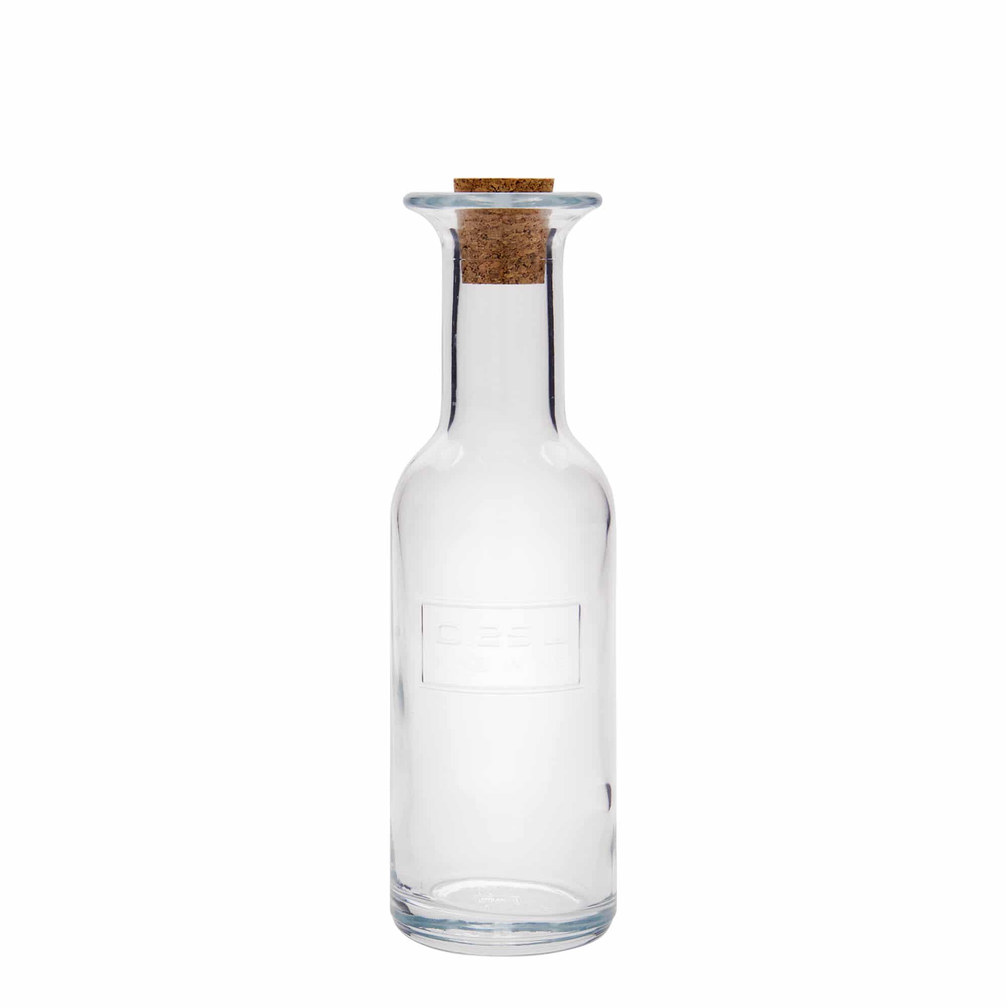250 ml staklena flaša 'Optima Fine Wine', grlo: čep