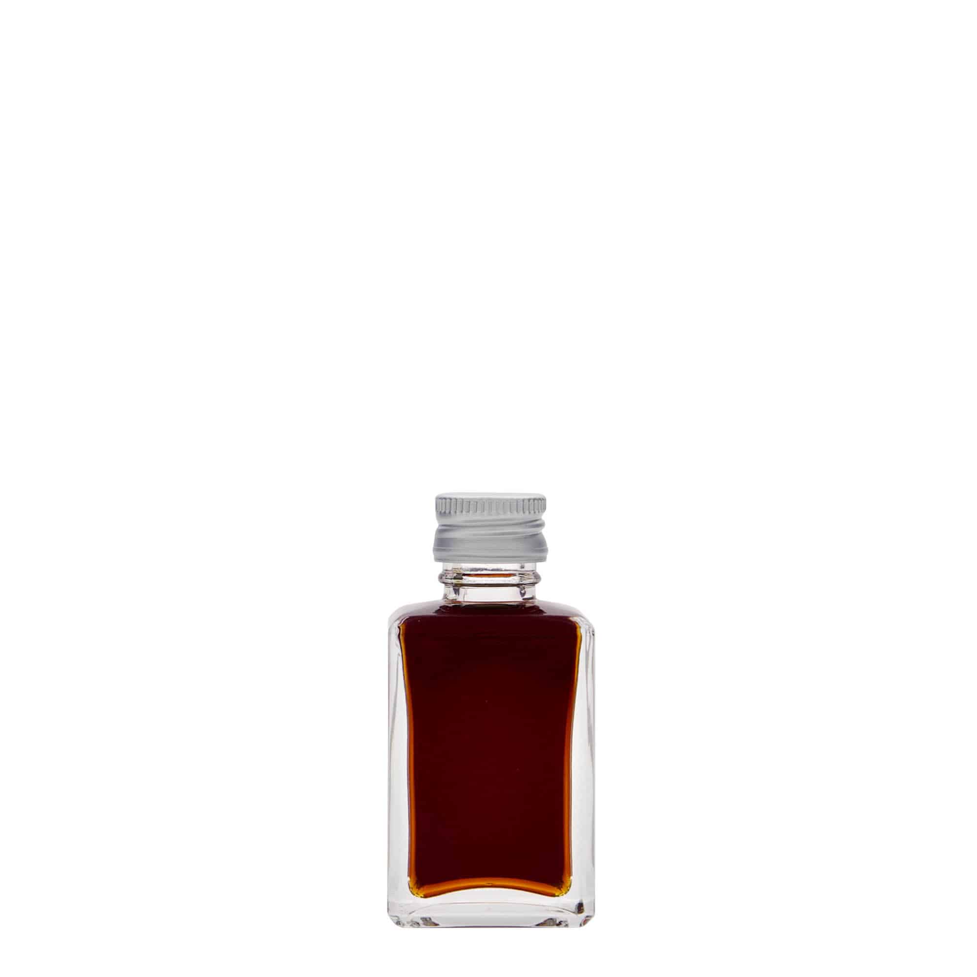 Staklena boca od 30 ml 'Tamme', kvadratna, otvor: PP 18