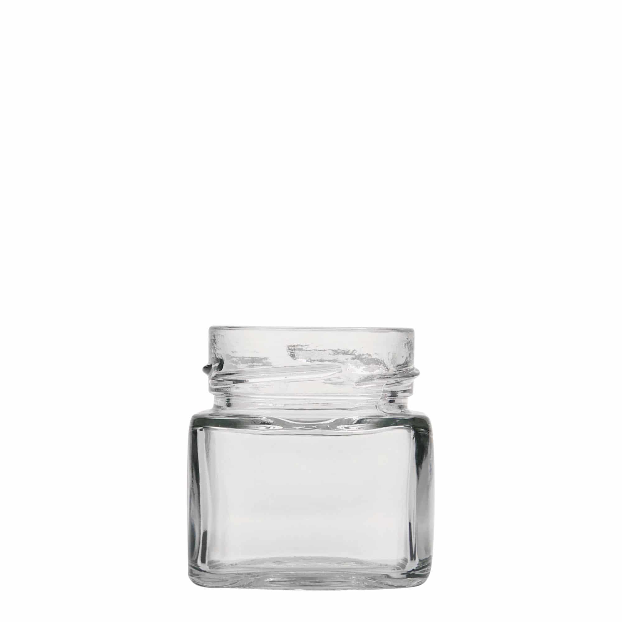 Četvrtasta tegla od 106 ml 'Ikarus', otvor: Deep-Twist-Off (DTO 58) Četvrtasta tegla od 106 ml 'Ikarus', otvor: Deep-Twist-Off (DTO 58)