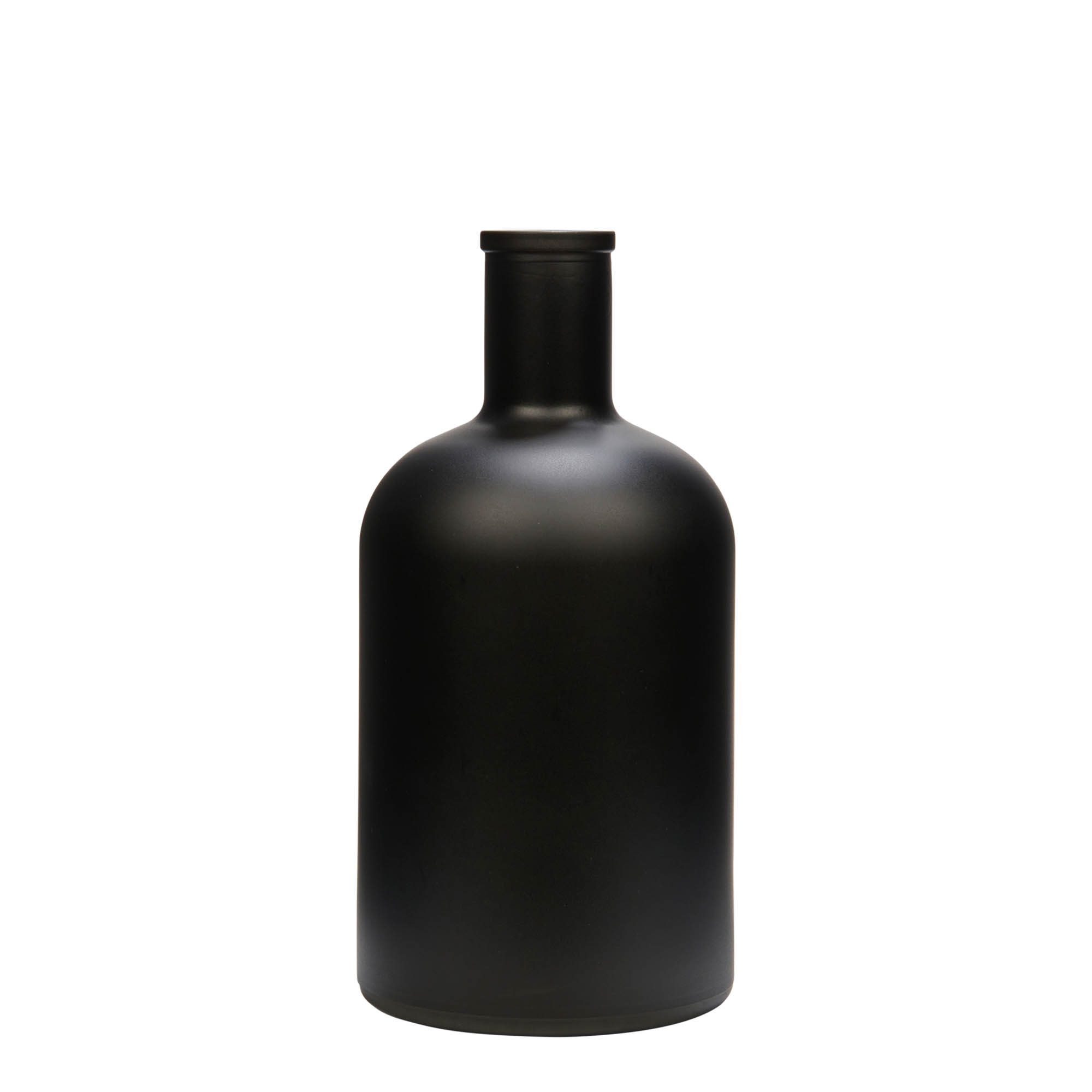 700 ml staklena boca 'Gerardino', crna, otvor: čep 700 ml staklena boca 'Gerardino', crna, otvor: čep