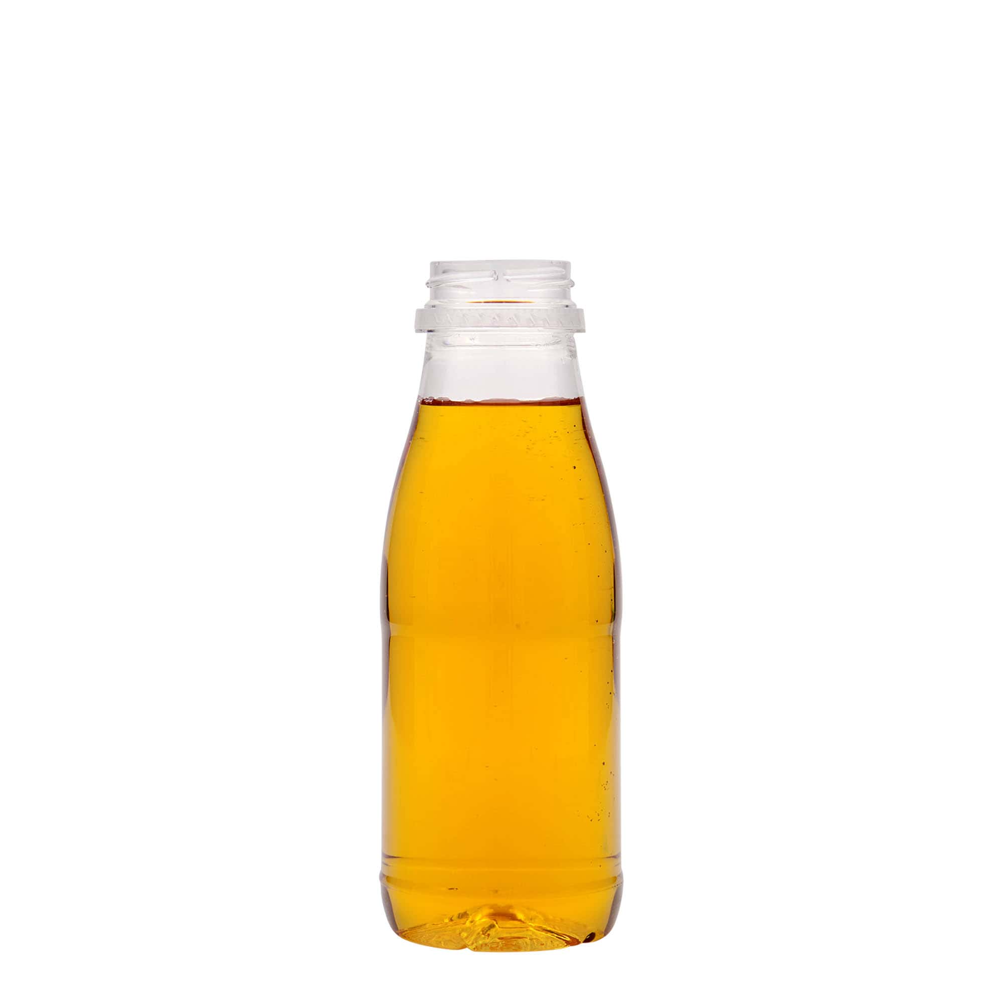 330 ml PET flaša 'Milk and Juice', plastika, grlo: 38 mm