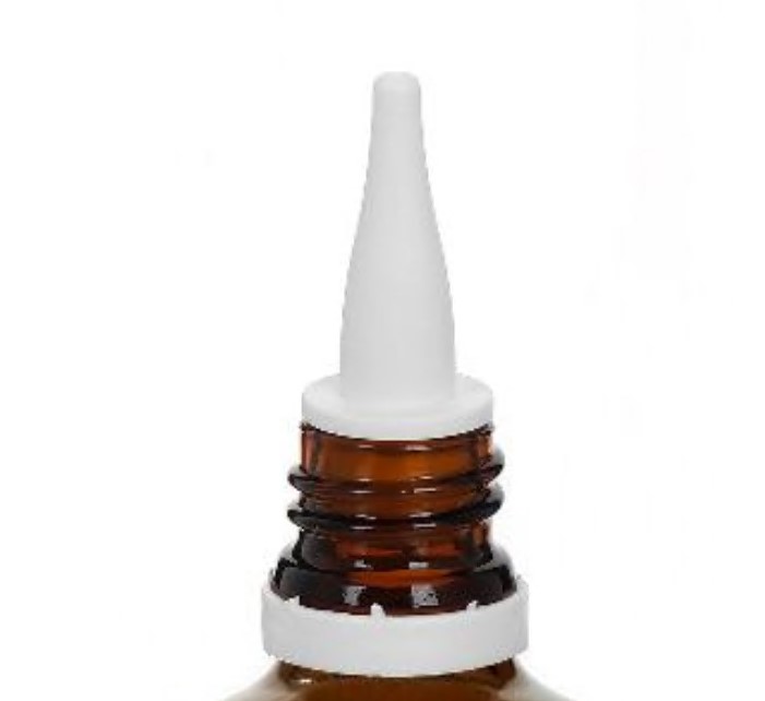 Zatvarač sa navojem sa aplikatorom, PE plastika, beo, za otvor: DIN 18 Zatvarač sa navojem sa aplikatorom, PE plastika, beo, za otvor: DIN 18