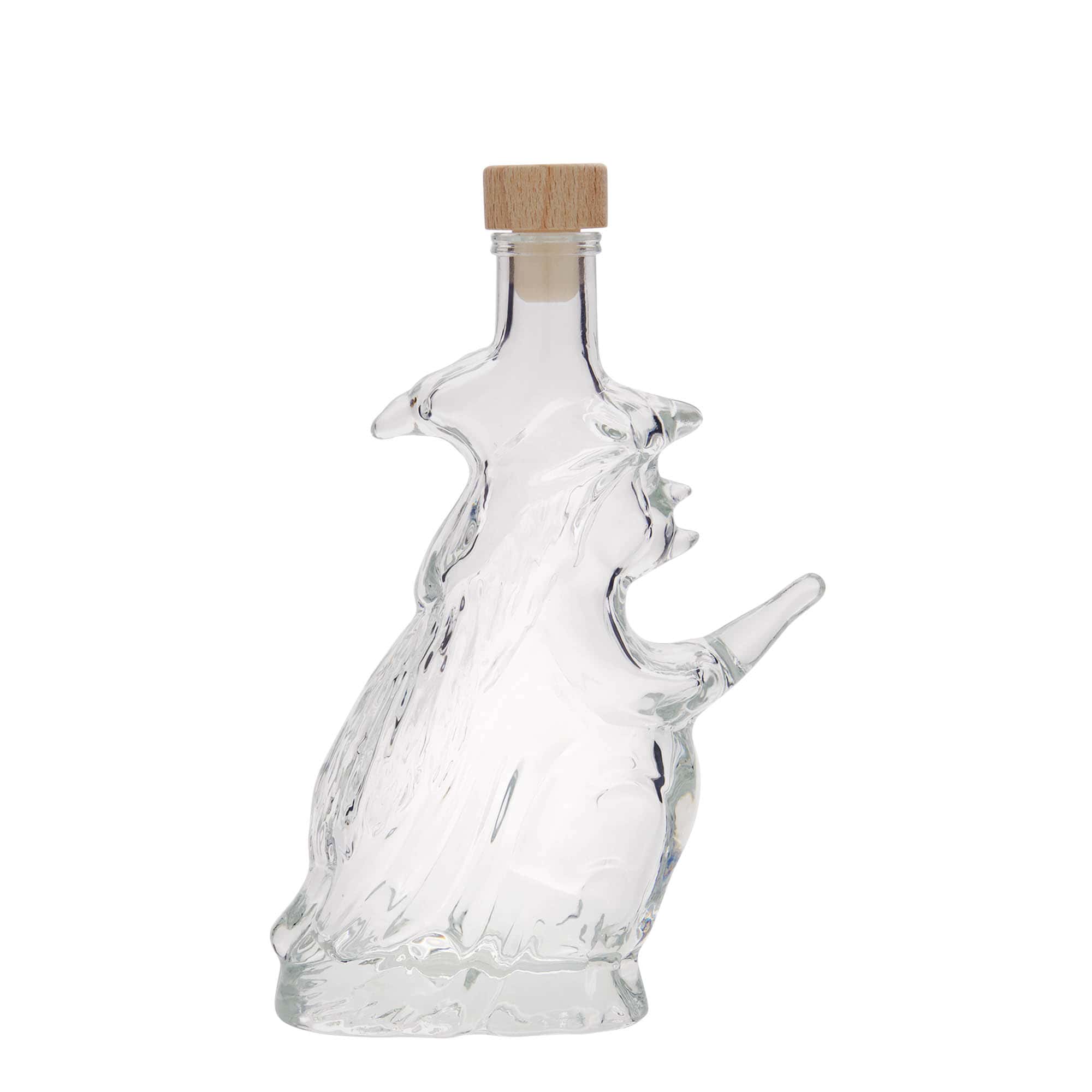200 ml staklena flaša 'Veštica', otvor: plutani čep