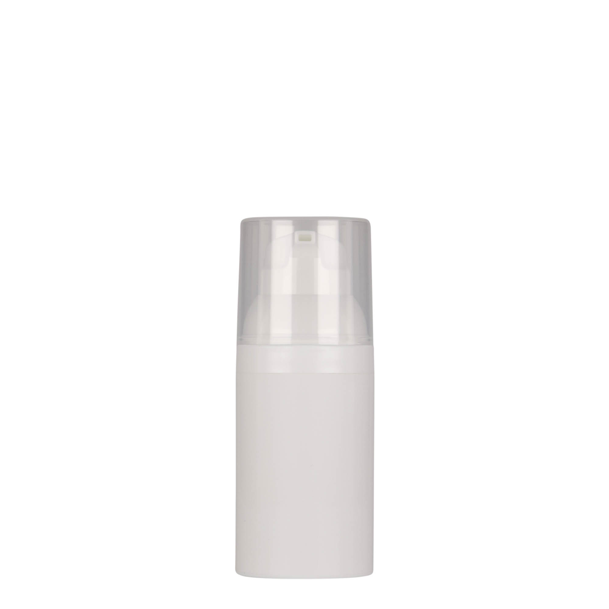 30 ml Airless dozer 'Mezzo', PP-plastika, beo