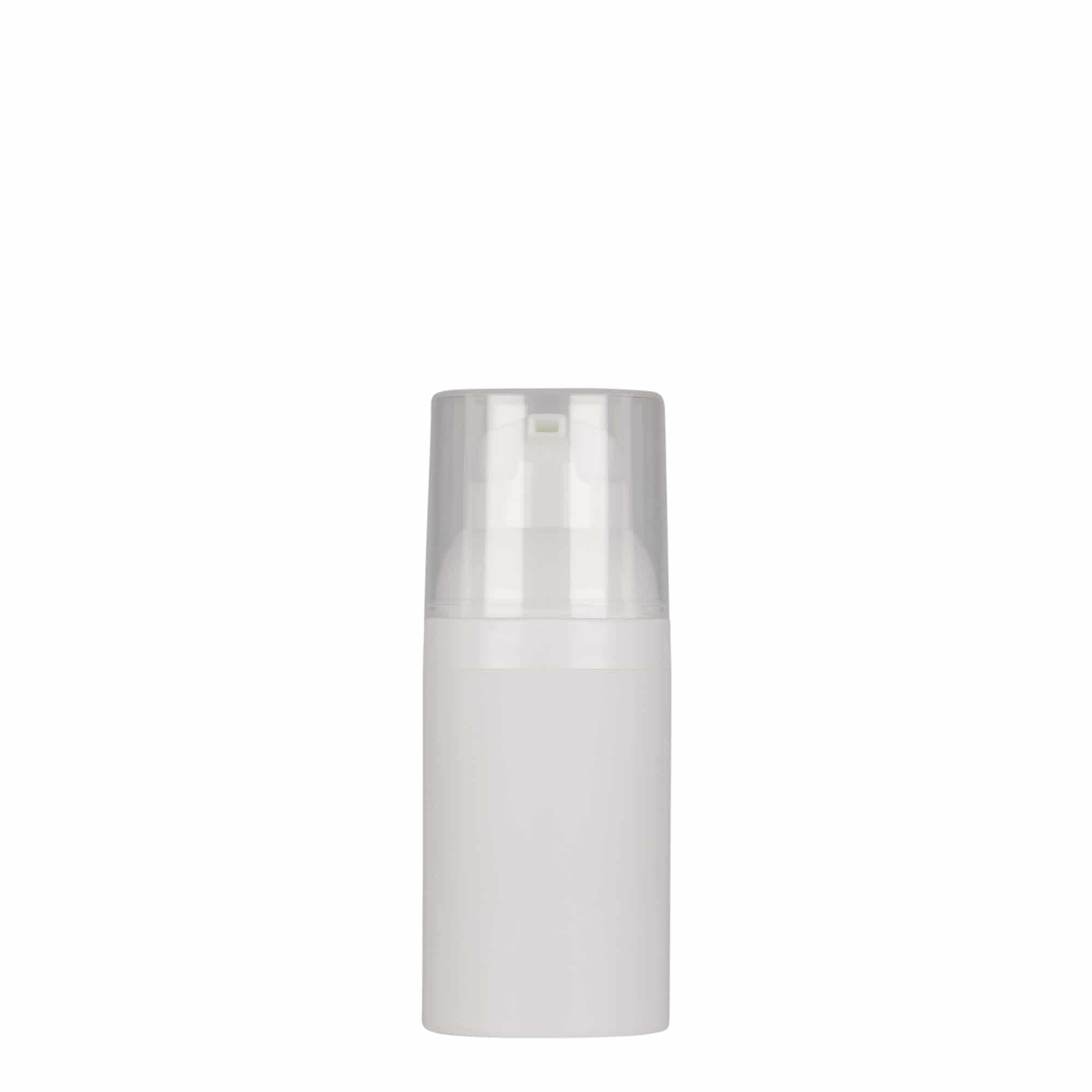 30 ml Airless dozer 'Mezzo', PP-plastika, beo