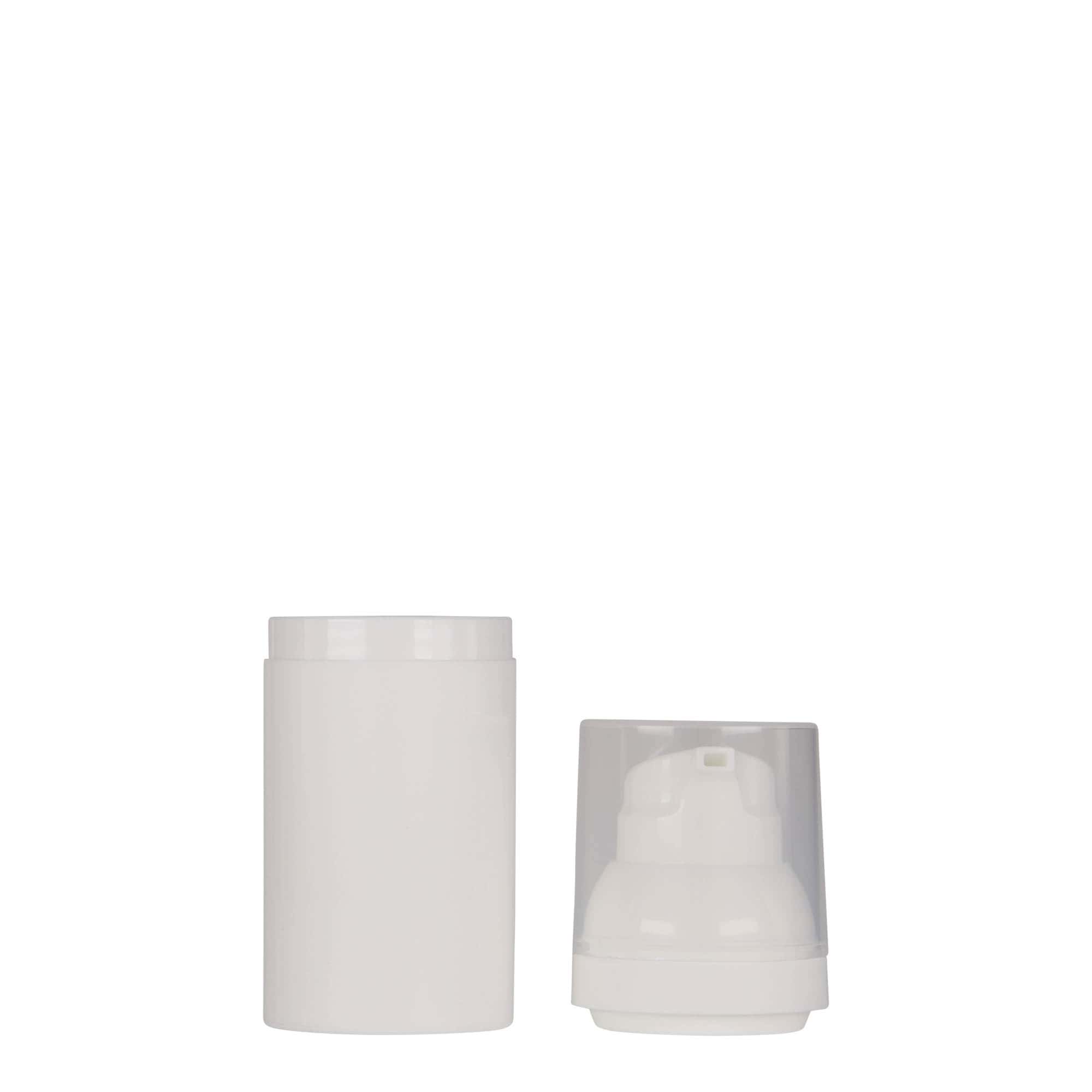 30 ml Airless dozer 'Mezzo', PP-plastika, beo