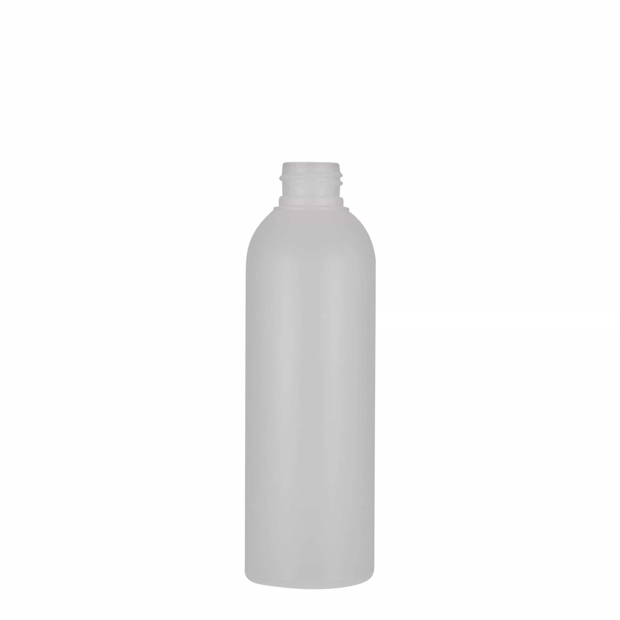 200 ml plastična flaša 'Tuffy', HDPE, prirodna, grlo: 24/410