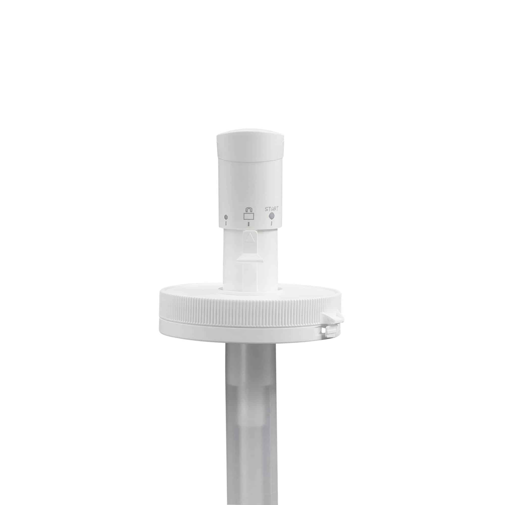 Dozirna pumpa za 655 ml 'Securibox', PE-plastika, bela, za otvor: navojni poklopac