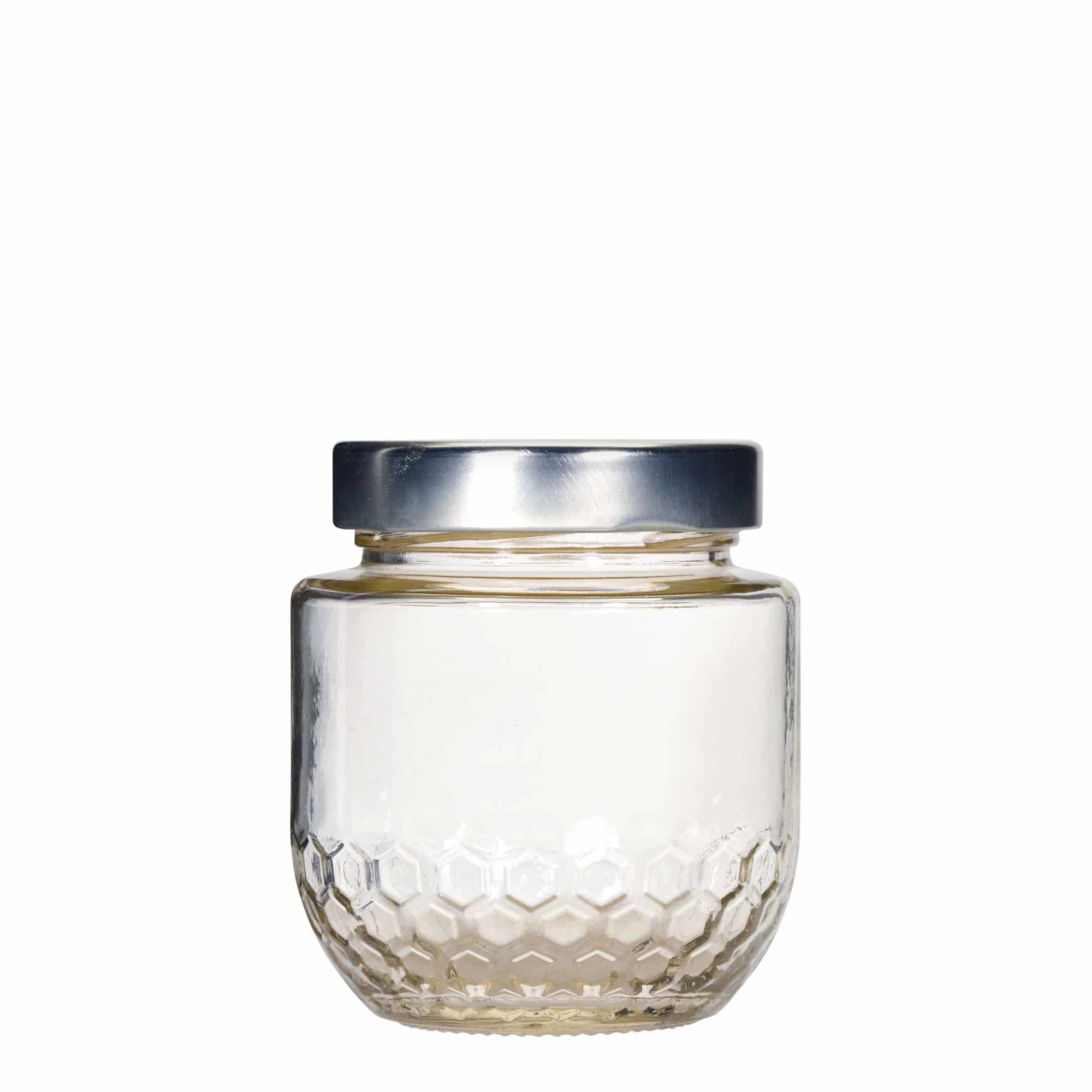 390 ml tegle za med 'Maja', otvor: Deep-Twist-Off (DTO 70)