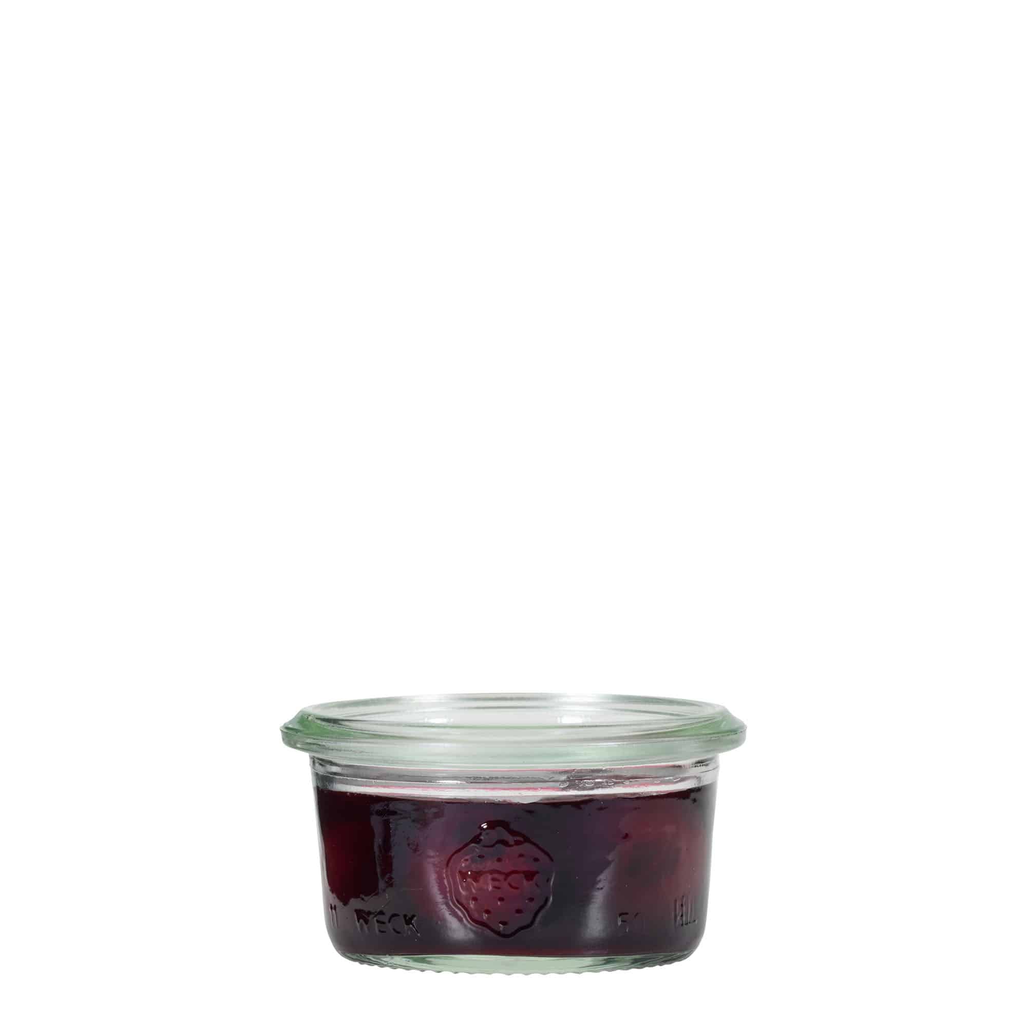 WECK tegla sa navojem od 50 ml, otvor: Okrugli rub