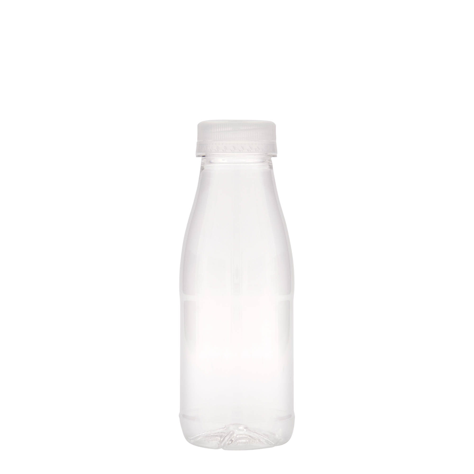 330 ml PET flaša 'Milk and Juice', plastika, grlo: 38 mm