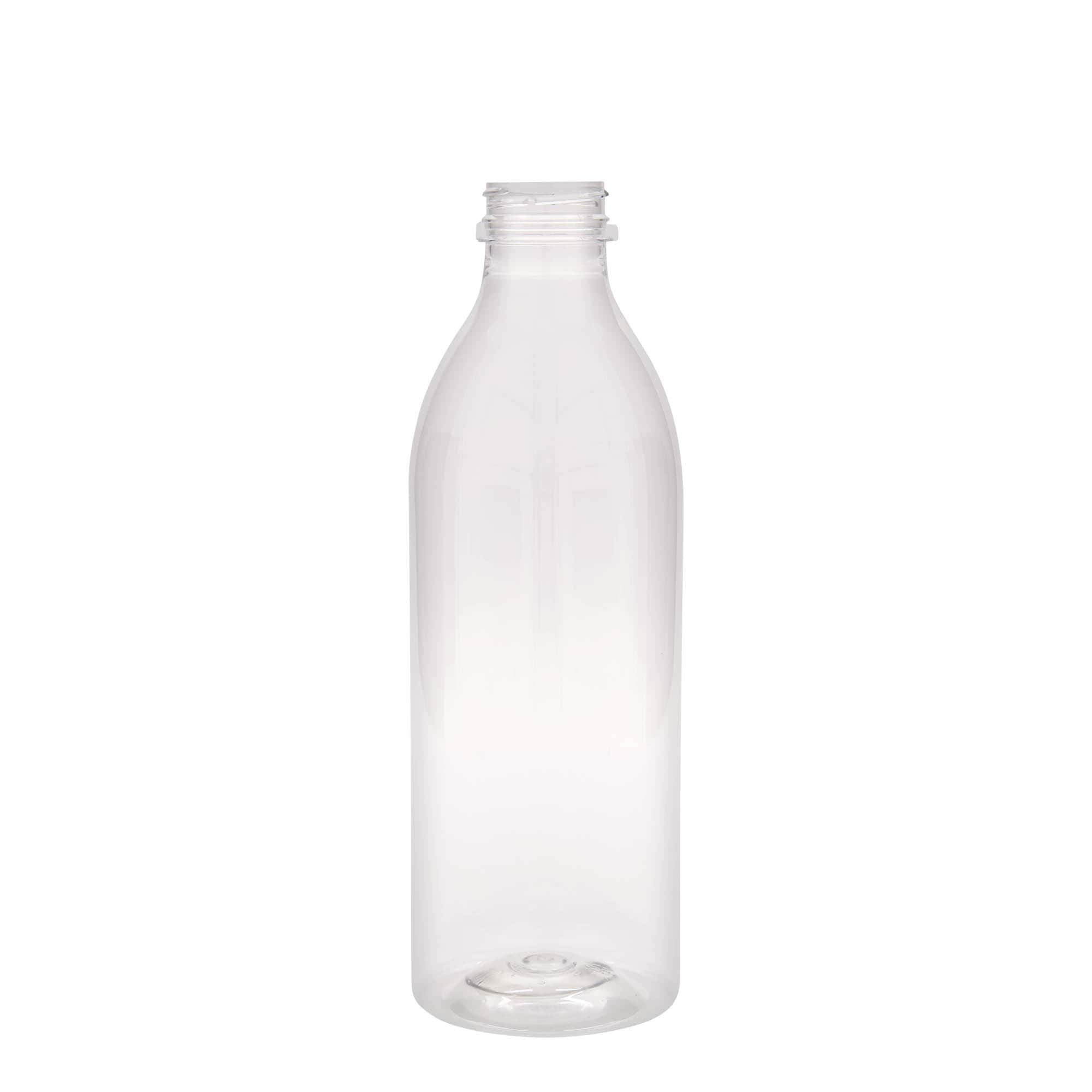 1.000 ml PET-flaša standard, plastika, grlo: 38 mm