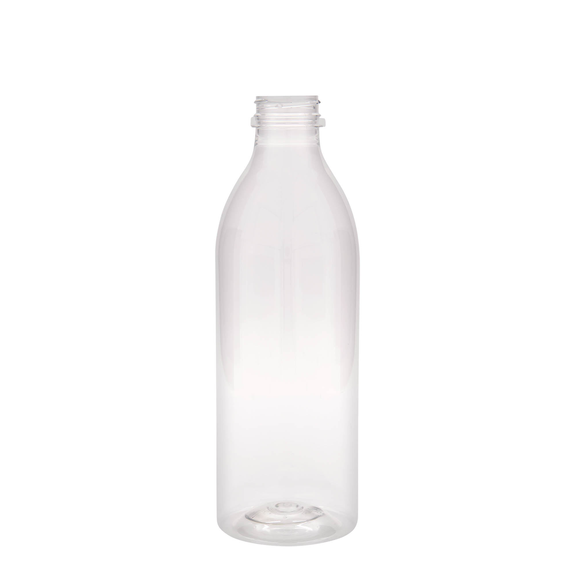 1.000 ml PET-flaša standard, plastika, grlo: 38 mm 1.000 ml PET-flaša standard, plastika, grlo: 38 mm
