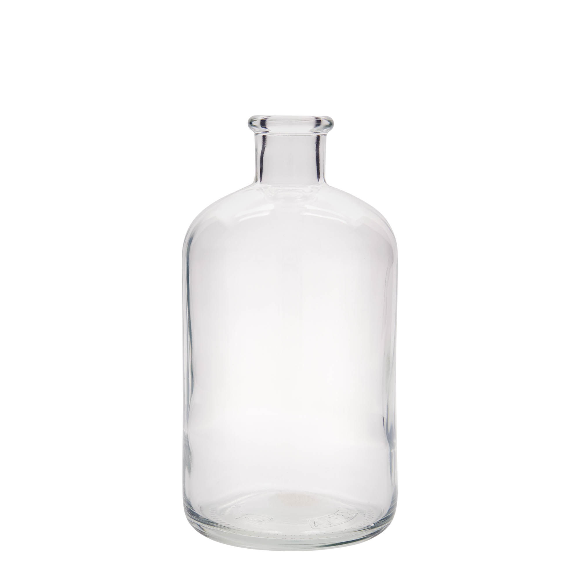 1.000 ml staklena boca apotekarska, otvor: pluta 1.000 ml staklena boca apotekarska, otvor: pluta
