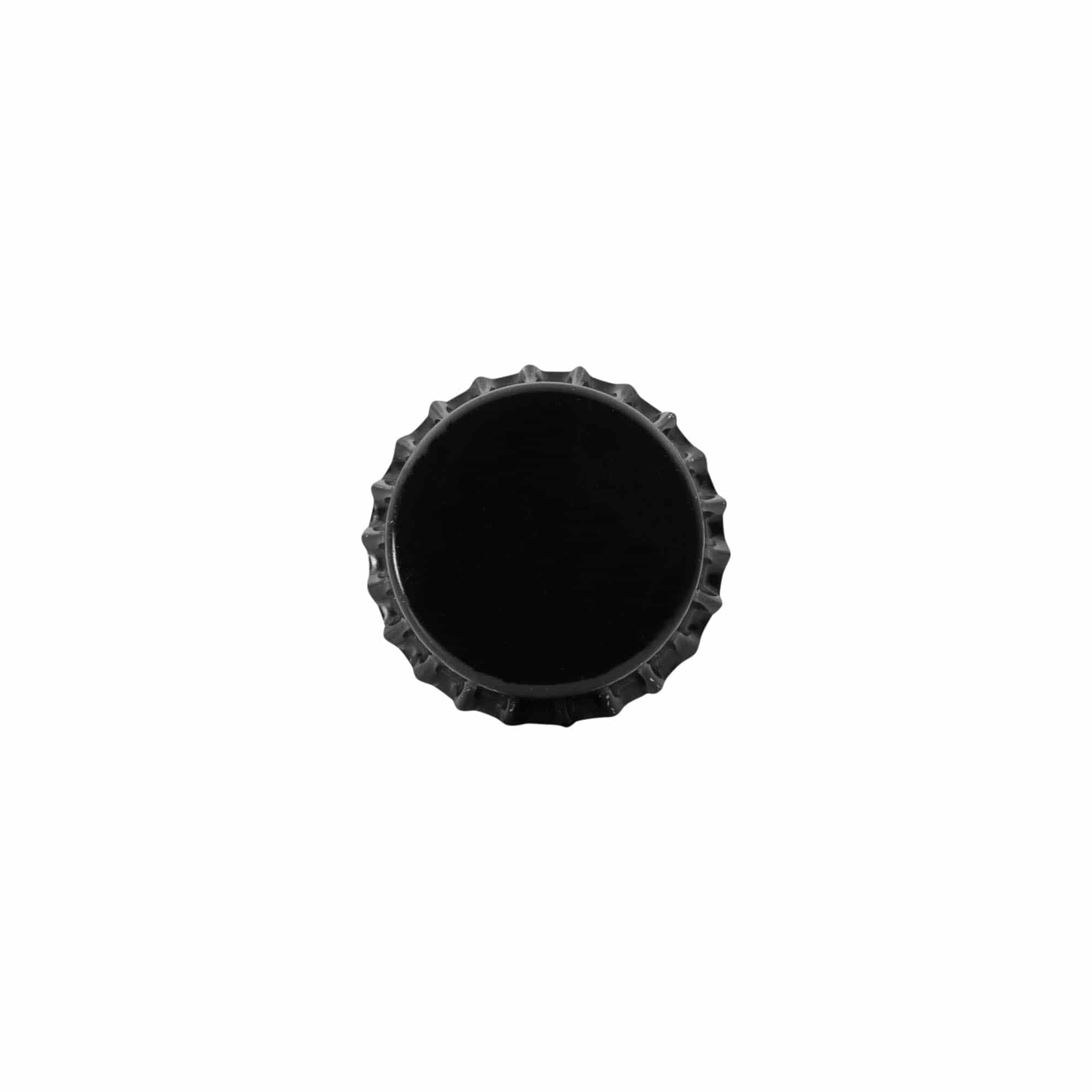 Čepovi za flaše 29 mm, metalni, crni