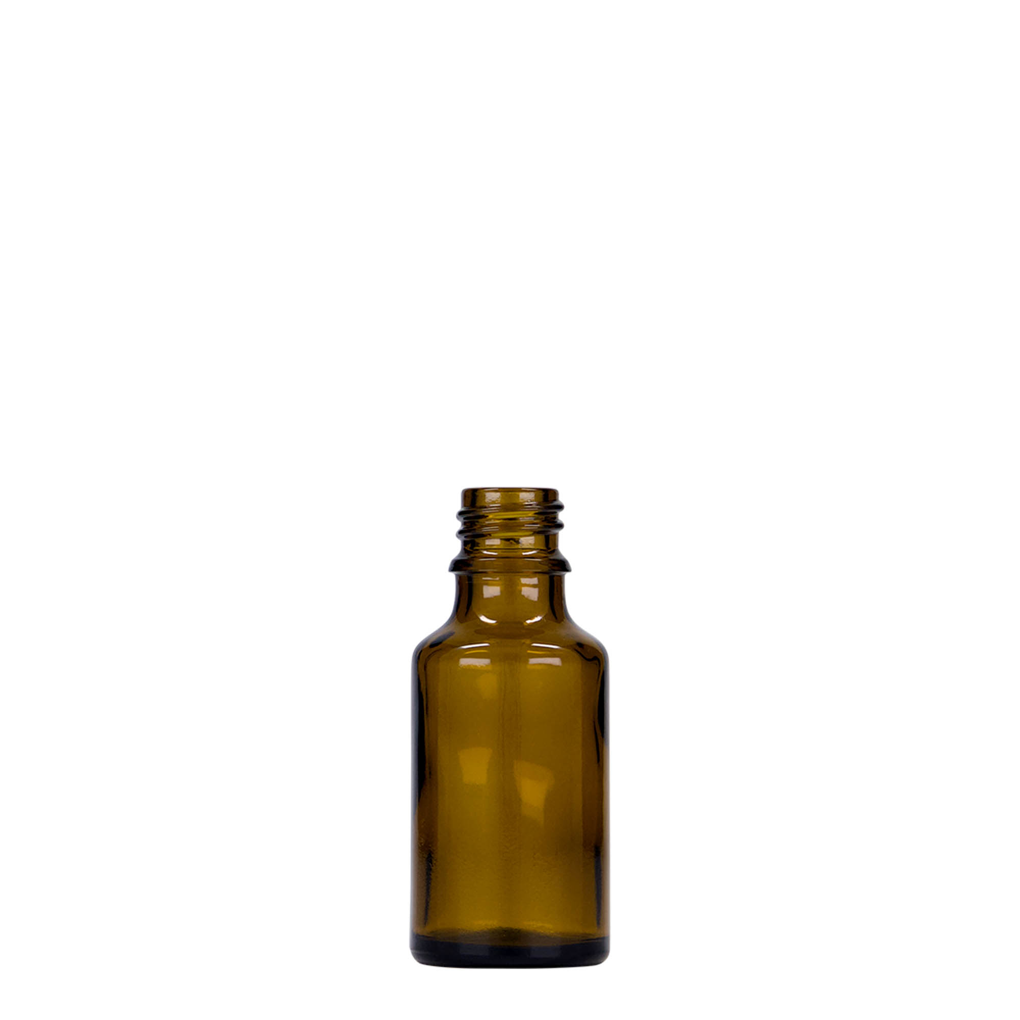 Medicinska boca od 25 ml, staklo, braon, otvor: DIN 18 Medicinska boca od 25 ml, staklo, braon, otvor: DIN 18