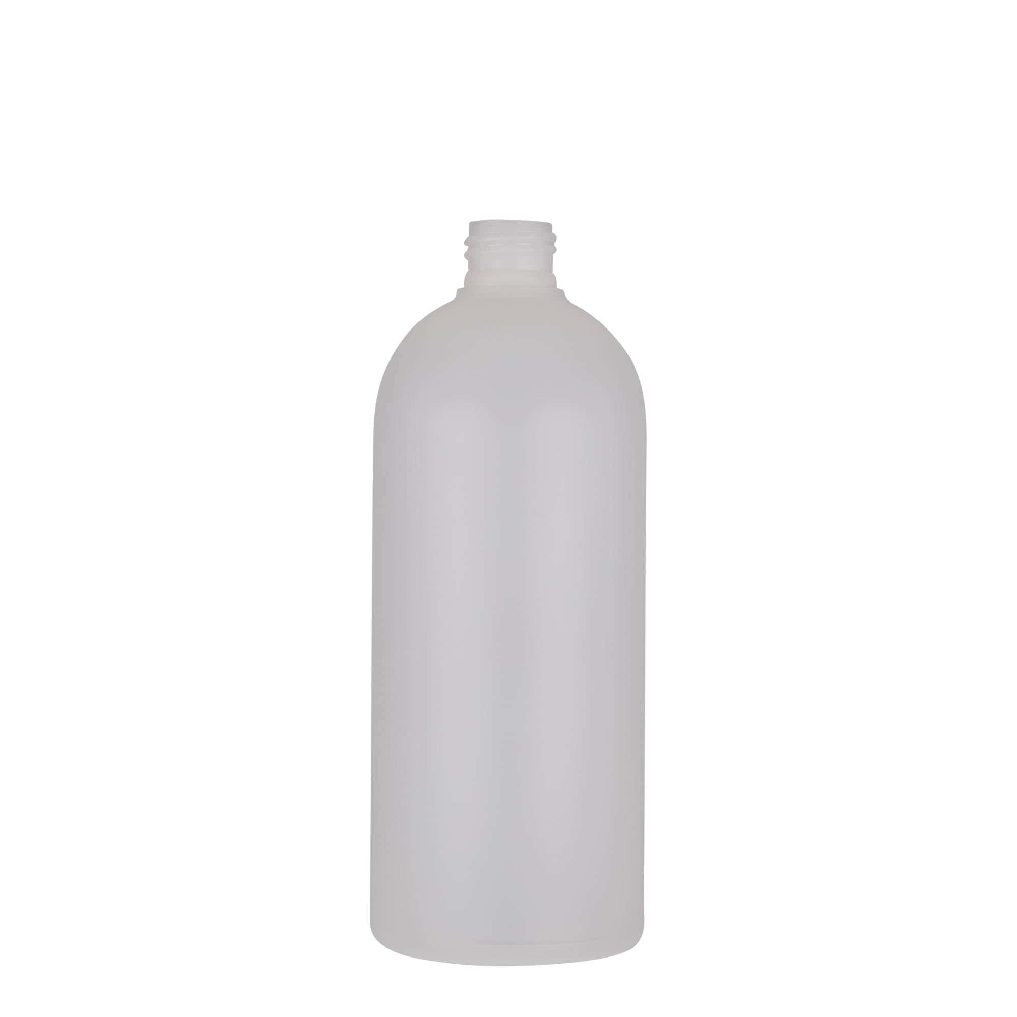 Plastična boca od 500 ml 'Tuffy', HDPE, natur, otvor: GPI 24/410 Plastična boca od 500 ml 'Tuffy', HDPE, natur, otvor: GPI 24/410