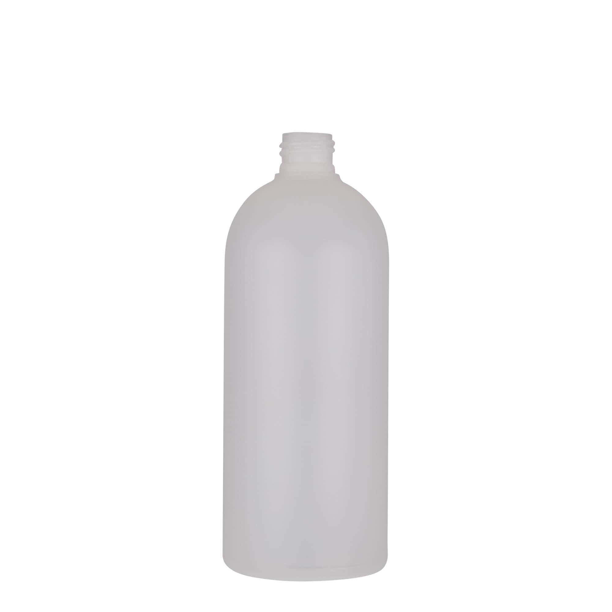 500 ml plastična flaša 'Tuffy', HDPE, prirodna, grlo: 24/410