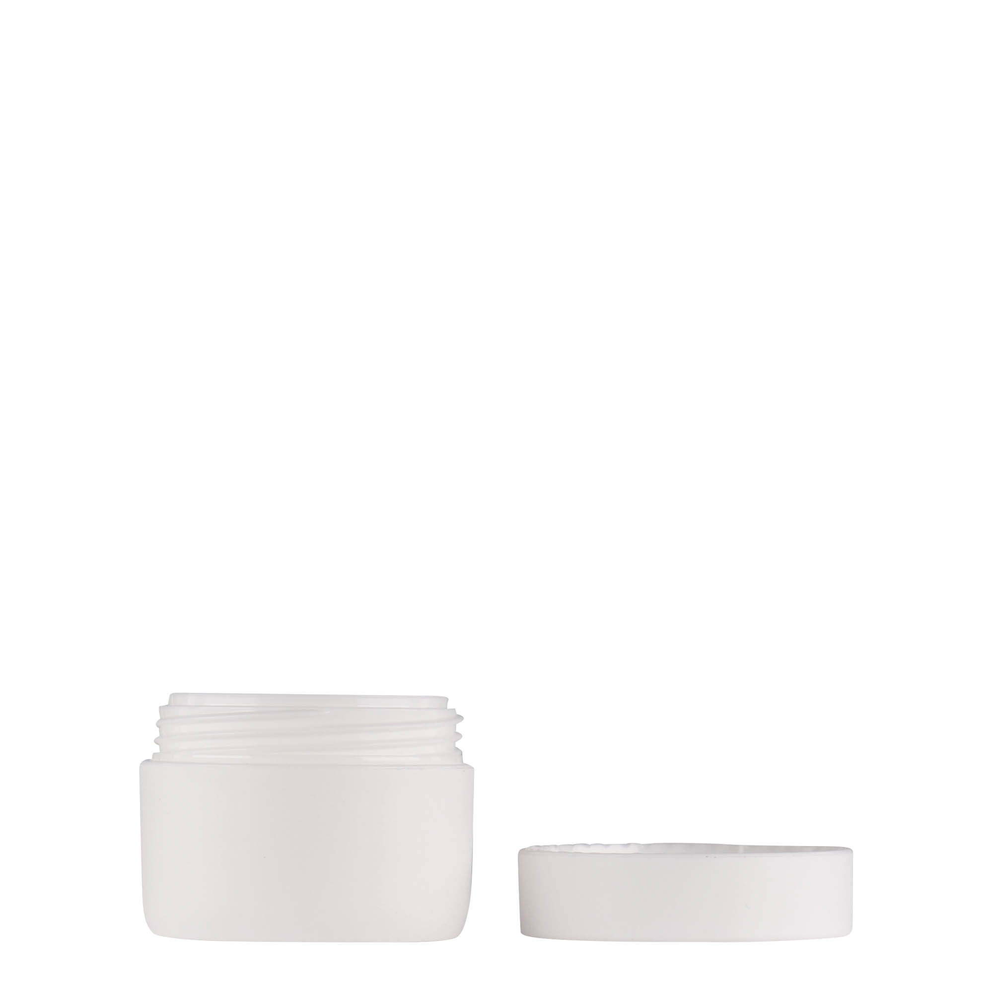 10 ml plastična kutijica 'Antonella', PP, bela, otvor: navojni zatvarač 10 ml plastična kutijica 'Antonella', PP, bela, otvor: navojni zatvarač