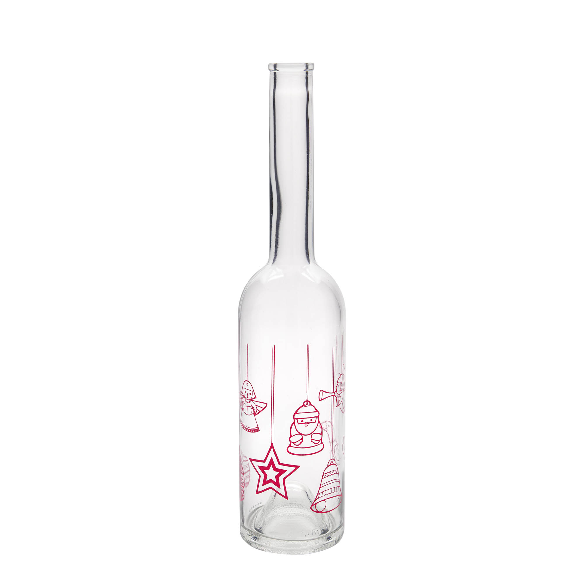 500 ml staklena flaša 'Opera', motiv: zvezde, grlo: plutа