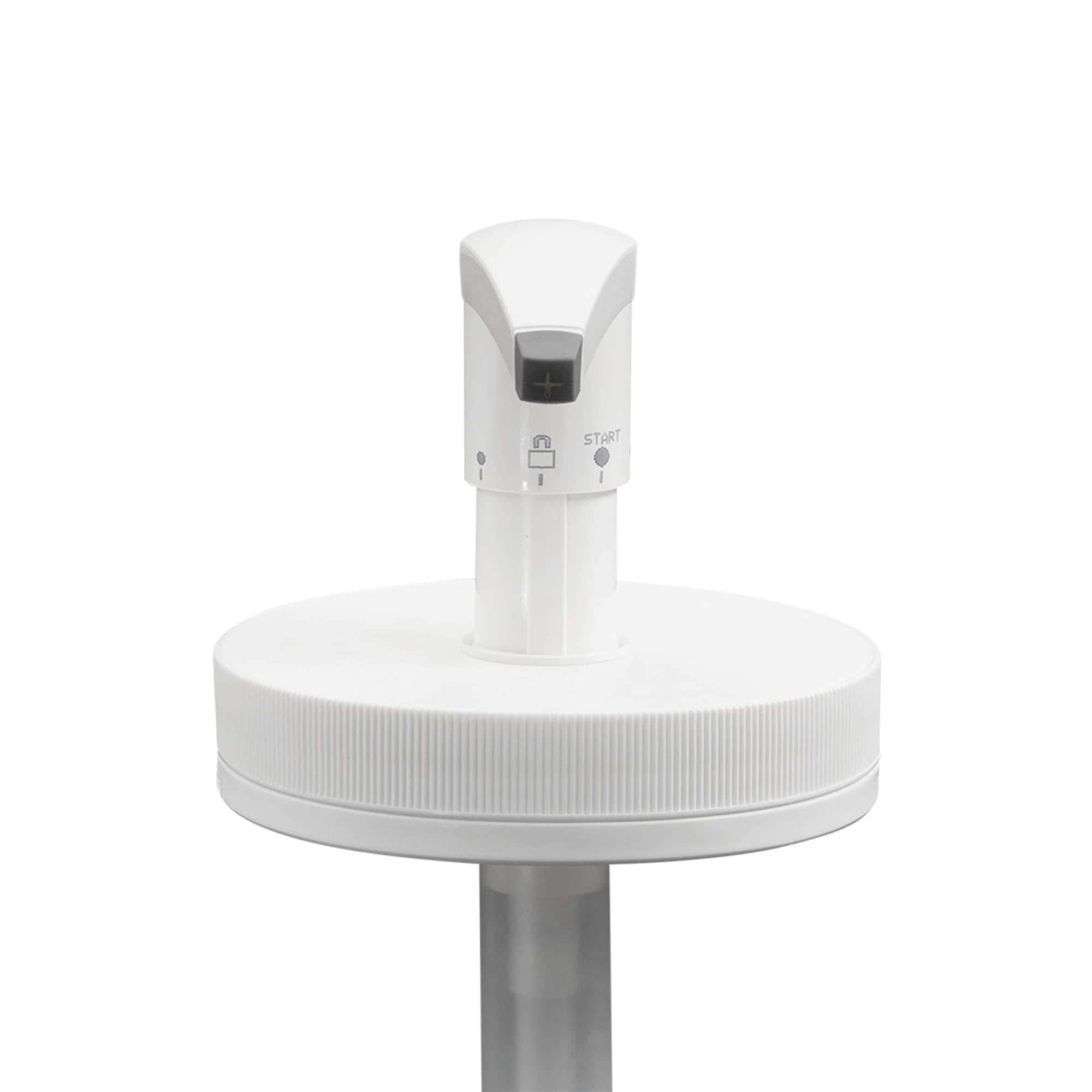 Dozirna pumpa za 1.240 ml 'Securibox', PE-plastika, bela, za otvor: navojni zatvarač