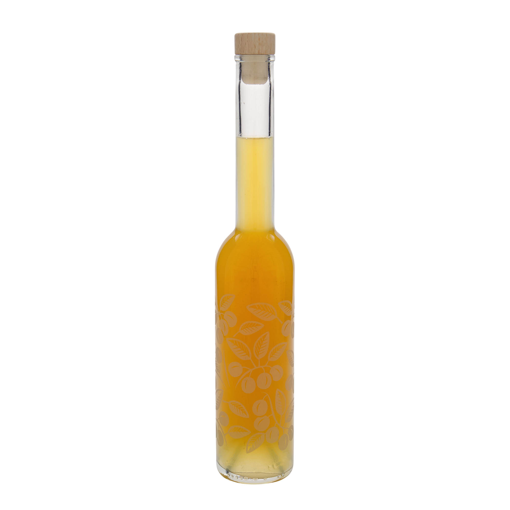 350 ml staklena flaša 'Opera', motiv: mirabelle, grlo: pluta 350 ml staklena flaša 'Opera', motiv: mirabelle, grlo: pluta