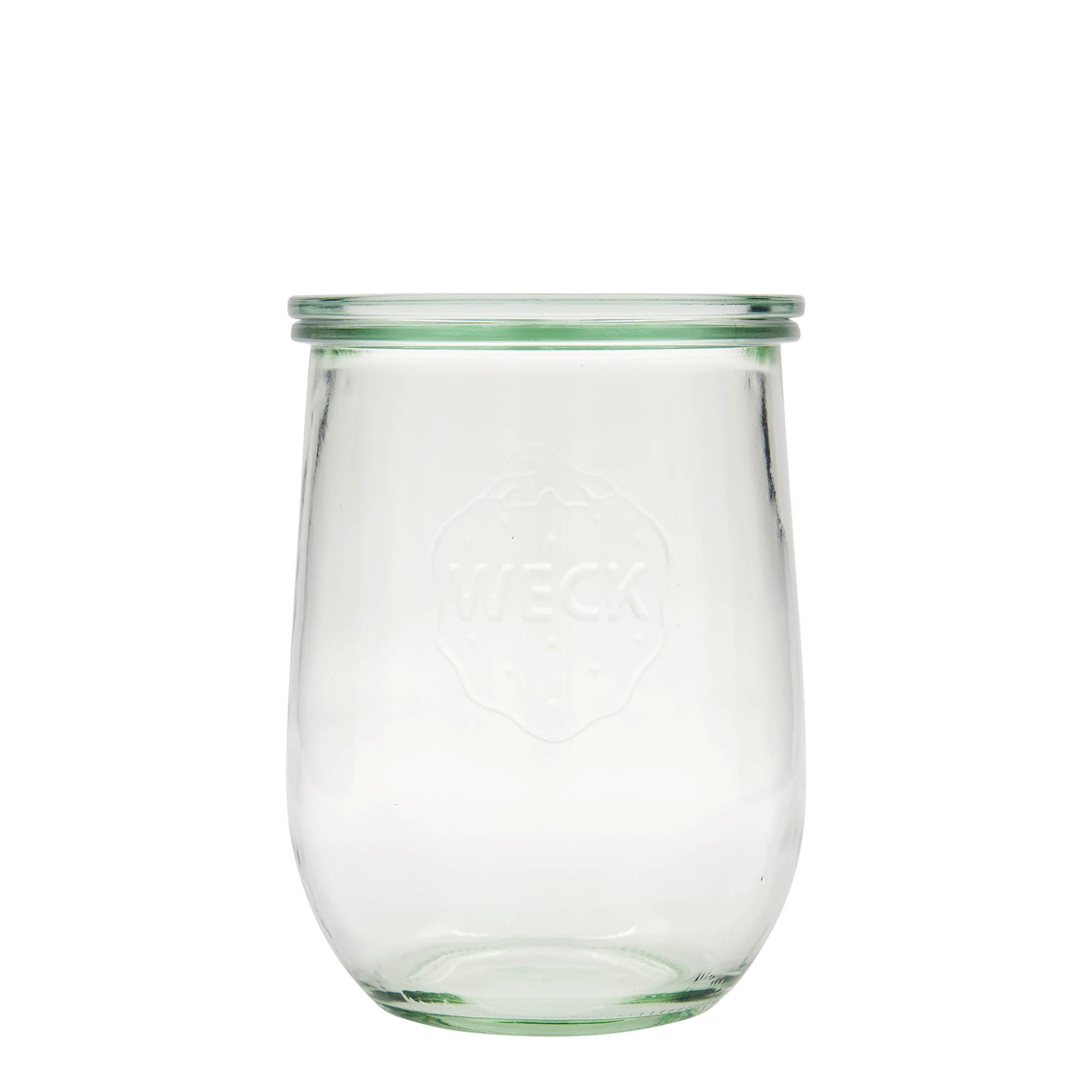 1.050 ml WECK-Tulpenglas #, otvor: okrugli rub 1.050 ml WECK-Tulpenglas #, otvor: okrugli rub