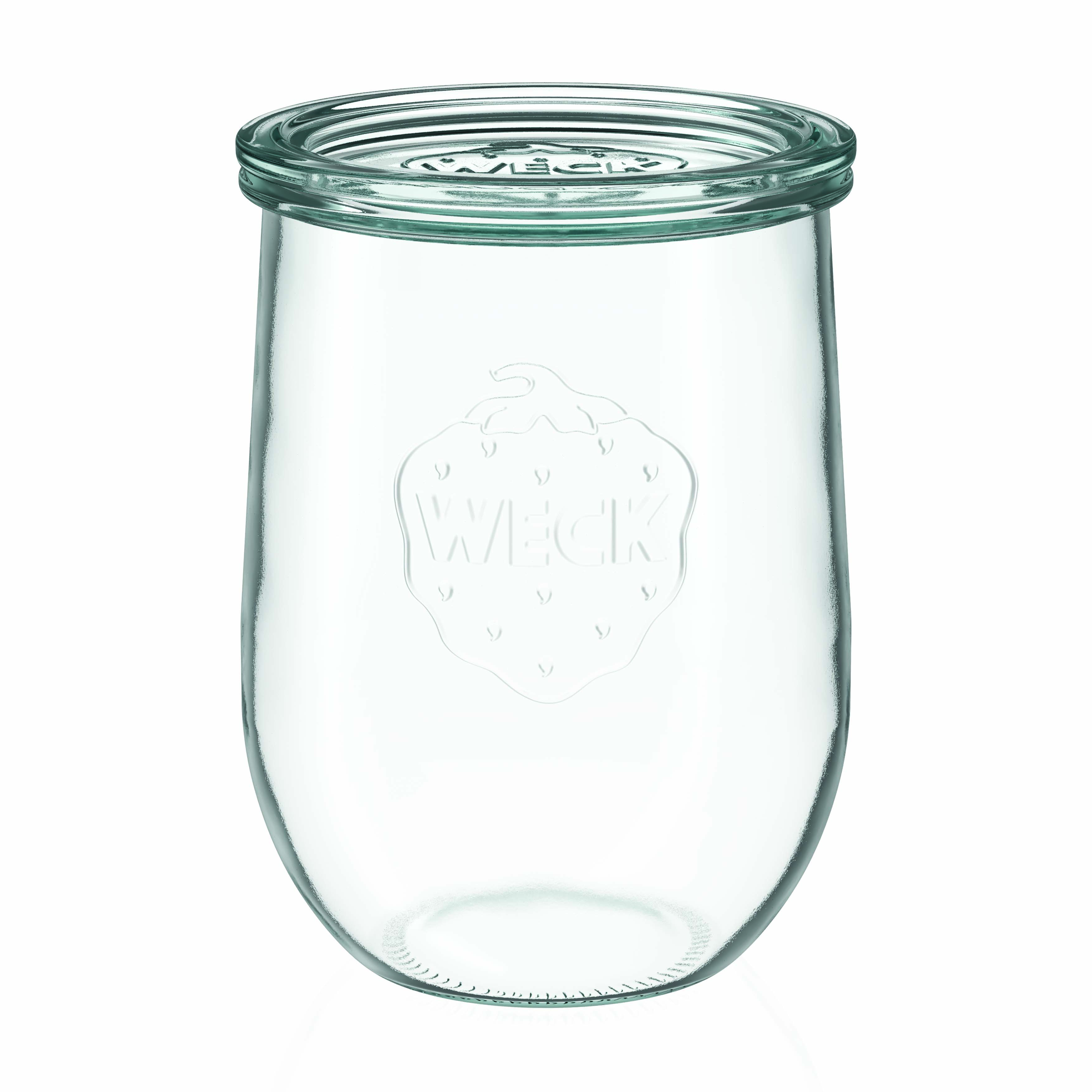 1.050 ml WECK-Tulpenglas #, otvor: okrugli rub 1.050 ml WECK-Tulpenglas #, otvor: okrugli rub