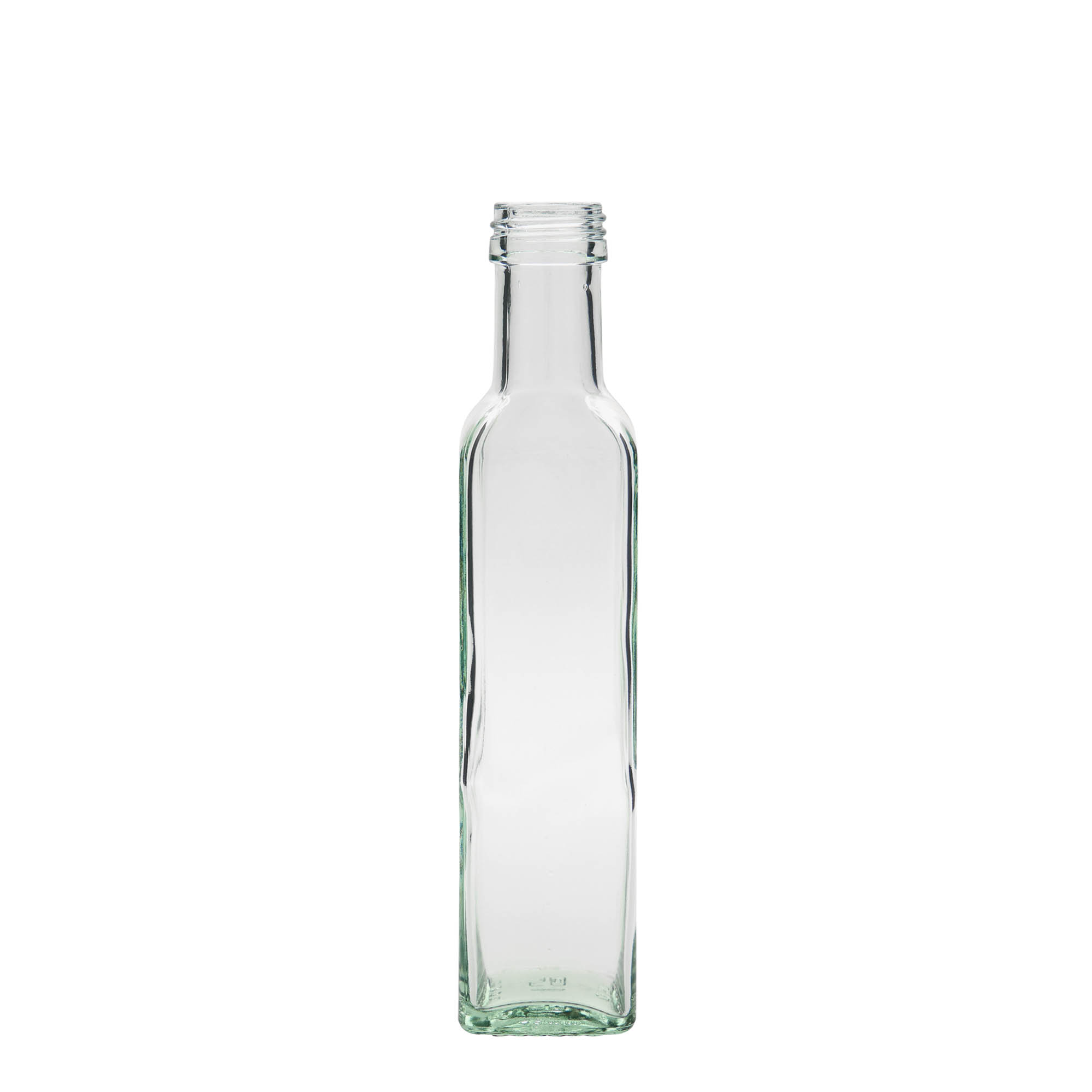 250 ml staklena boca 'Marasca', četvrtasta, grlo: PP 31,5 250 ml staklena boca 'Marasca', četvrtasta, grlo: PP 31,5
