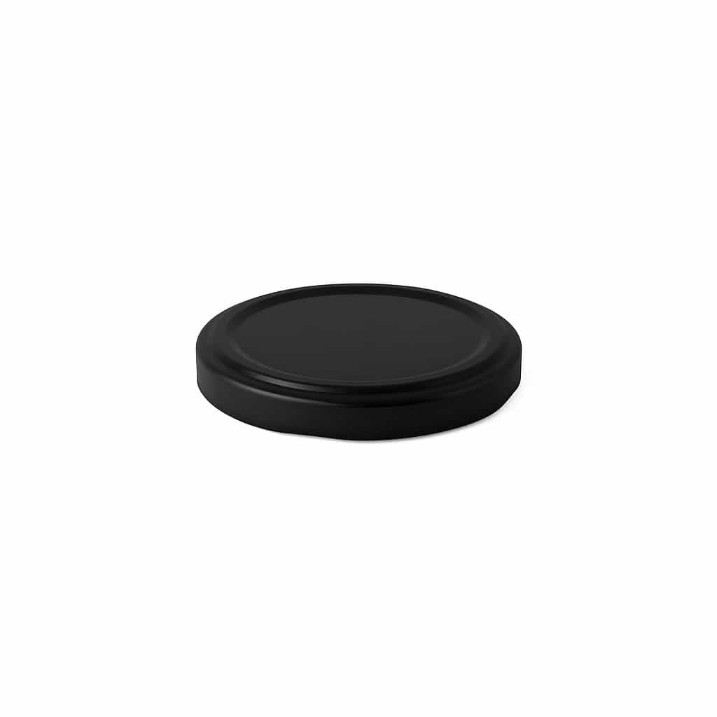 Twist Off poklopac, beli lim, crna, za otvor: TO 53 Twist Off poklopac, beli lim, crna, za otvor: TO 53