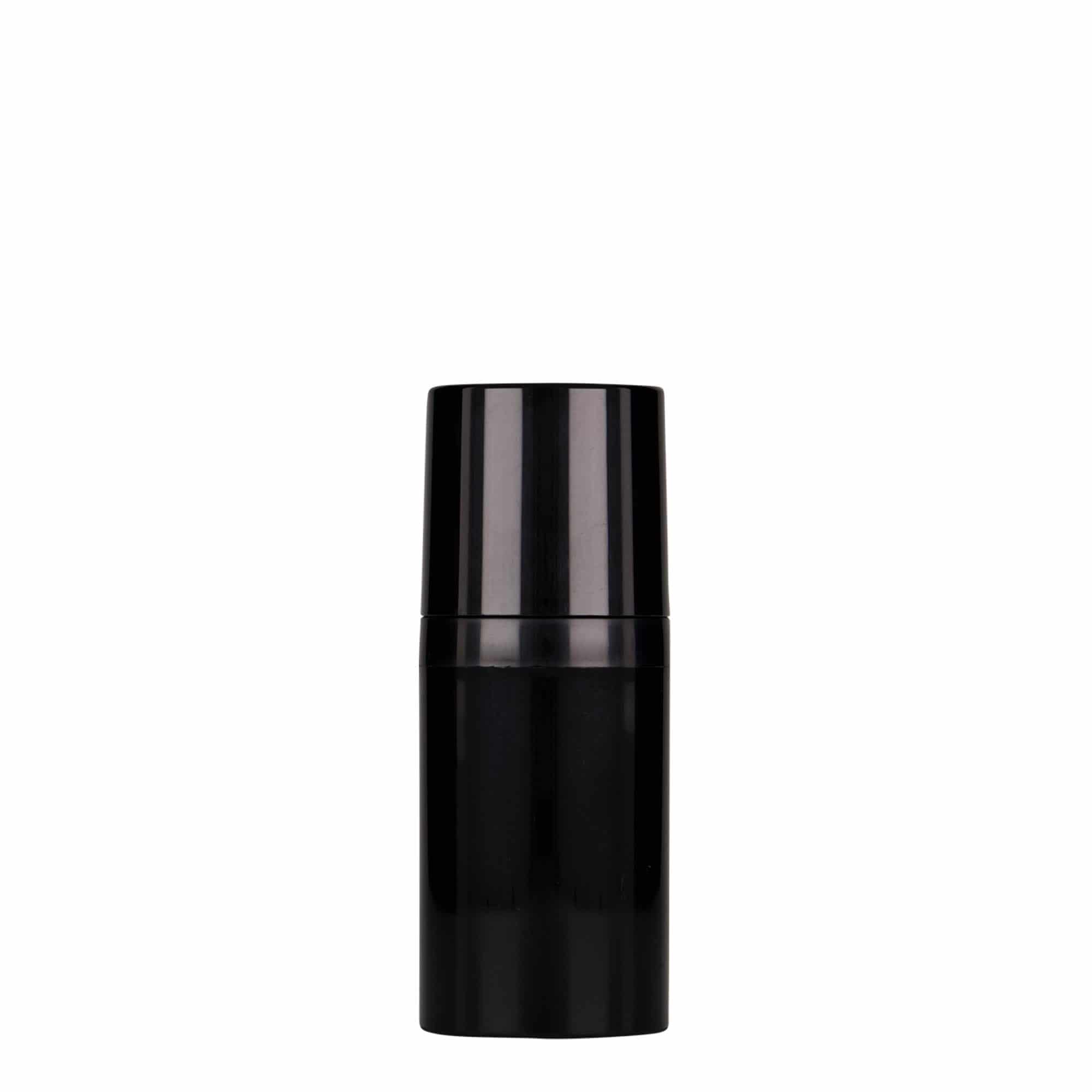 30 ml Airless dozer 'Mezzo', PP-plastika, crna