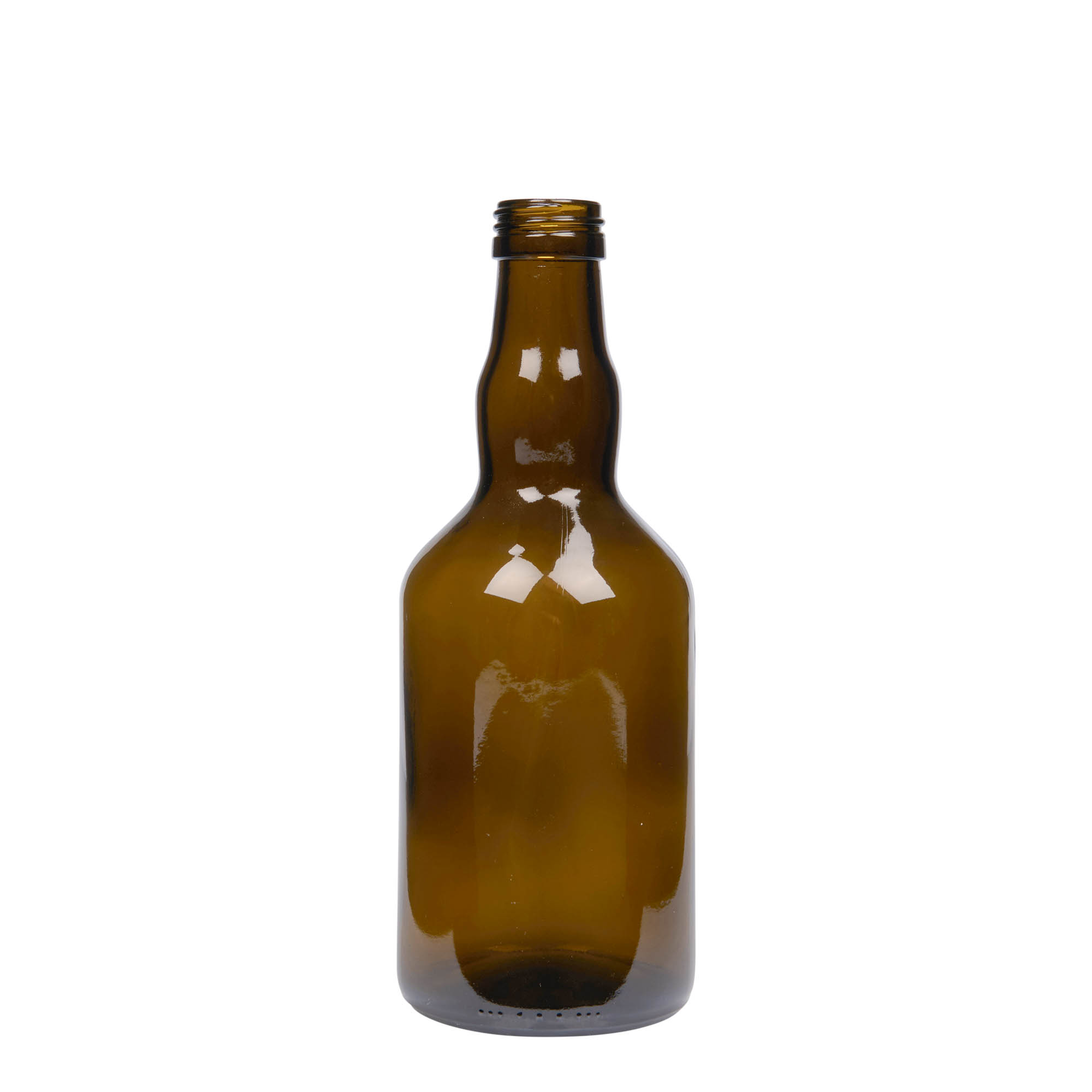 500 ml staklena flaša 'Olona', antikno zelena, grlo: PP 31,5 500 ml staklena flaša 'Olona', antikno zelena, grlo: PP 31,5